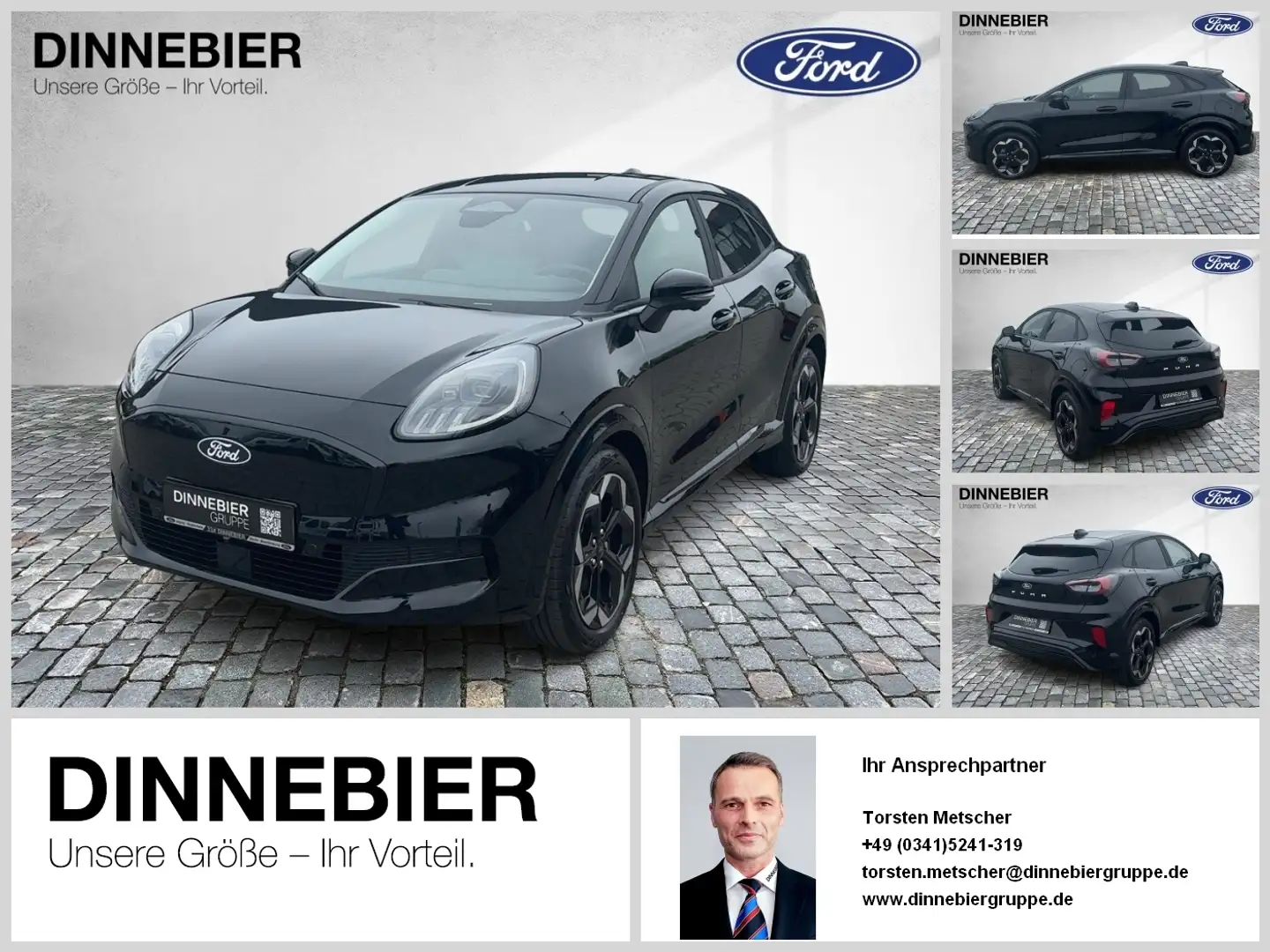 Ford Puma Gen-E Premium 43kWh LED+360°Kamera+Navi Nero - 1