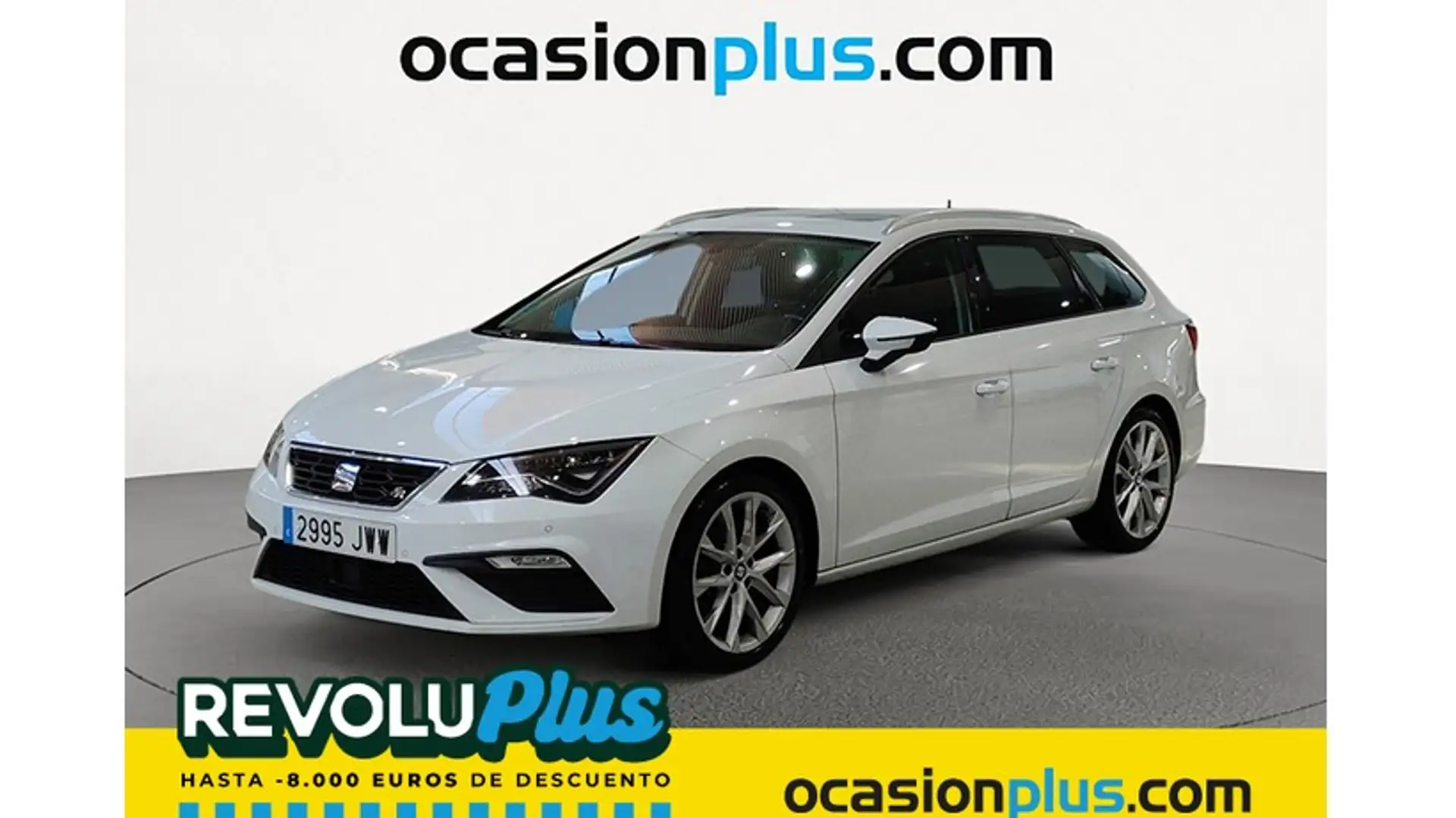 SEAT Leon ST 2.0TDI CR S&S FR DSG 184 Blanc - 1