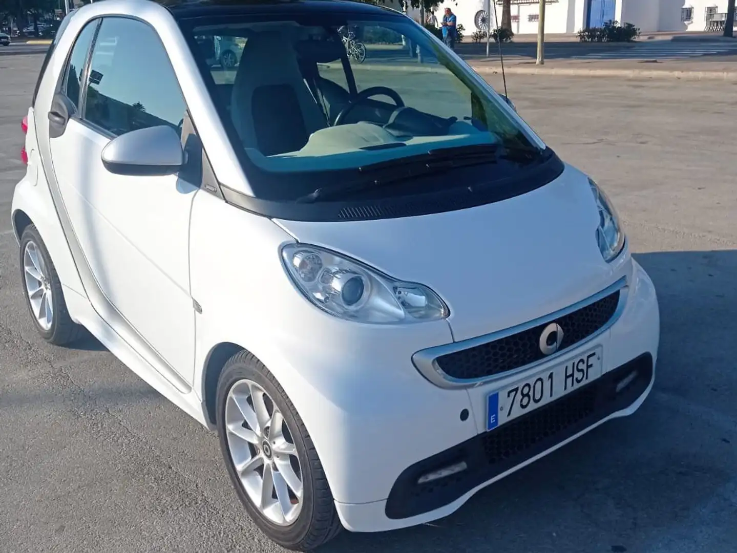 smart forTwo Fortwo Coupé 45 Pulse Aut. Pulse Blanco - 2