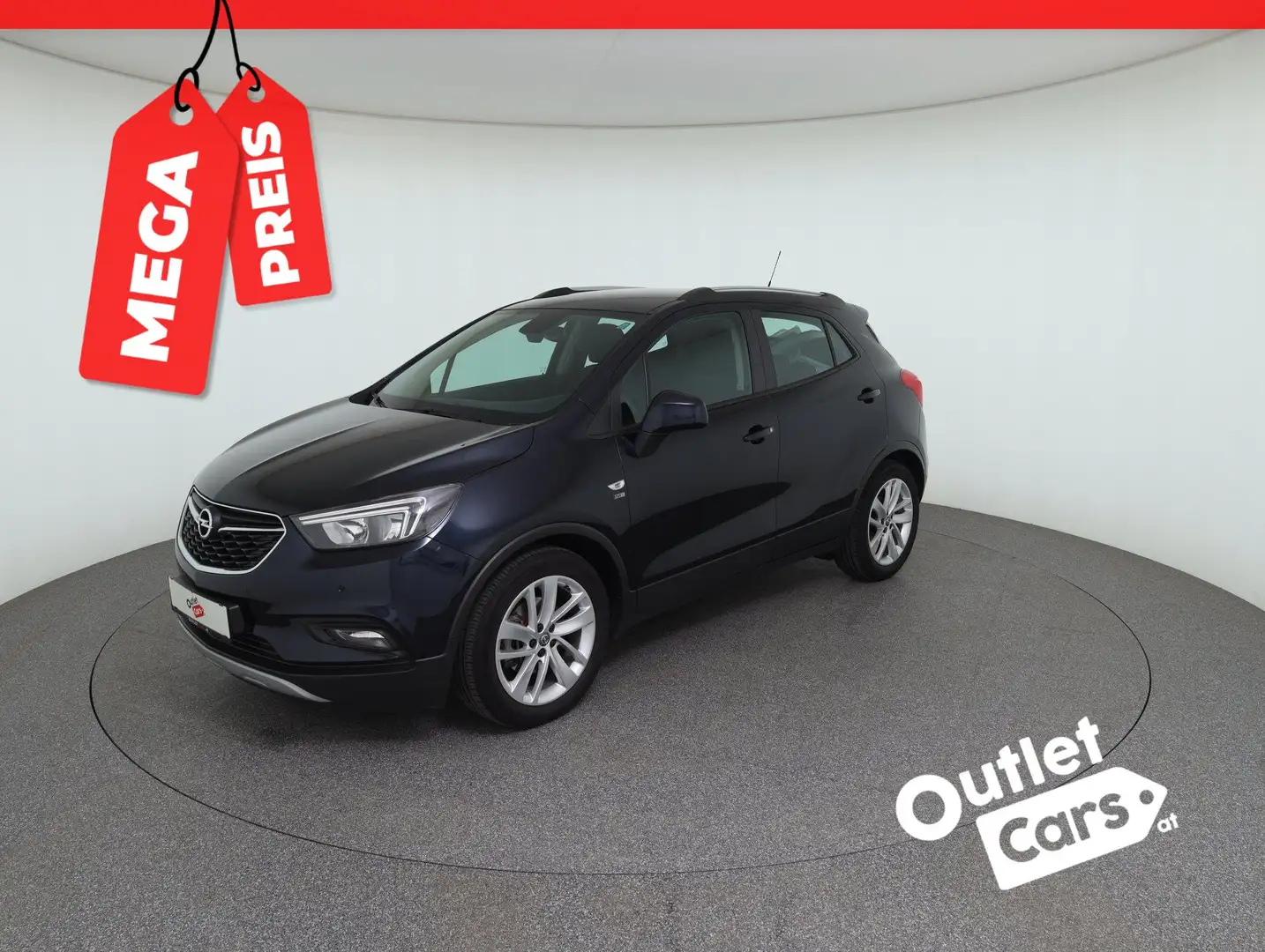Opel Mokka X 1,4 Turbo Aut. PDC+SHZ+Klima+MEGAPREIS Blau - 1