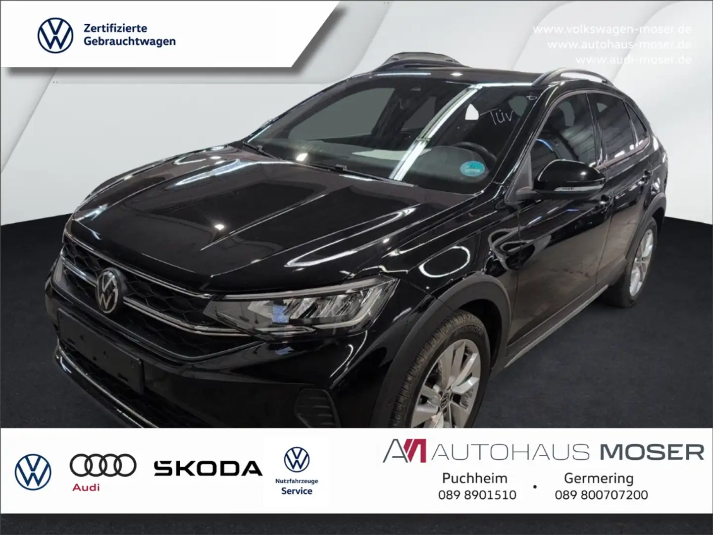 Volkswagen Taigo 1.0TSI DSG Goal - Navi*Plus-Paket*ACC*APP!! Schwarz - 1