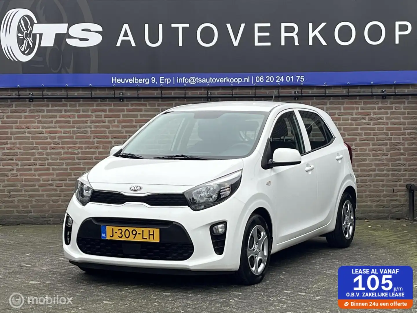 Kia Picanto 1.0 DPi ComfortLine 5p + CRUISE CONTROL+NAP Wit - 1