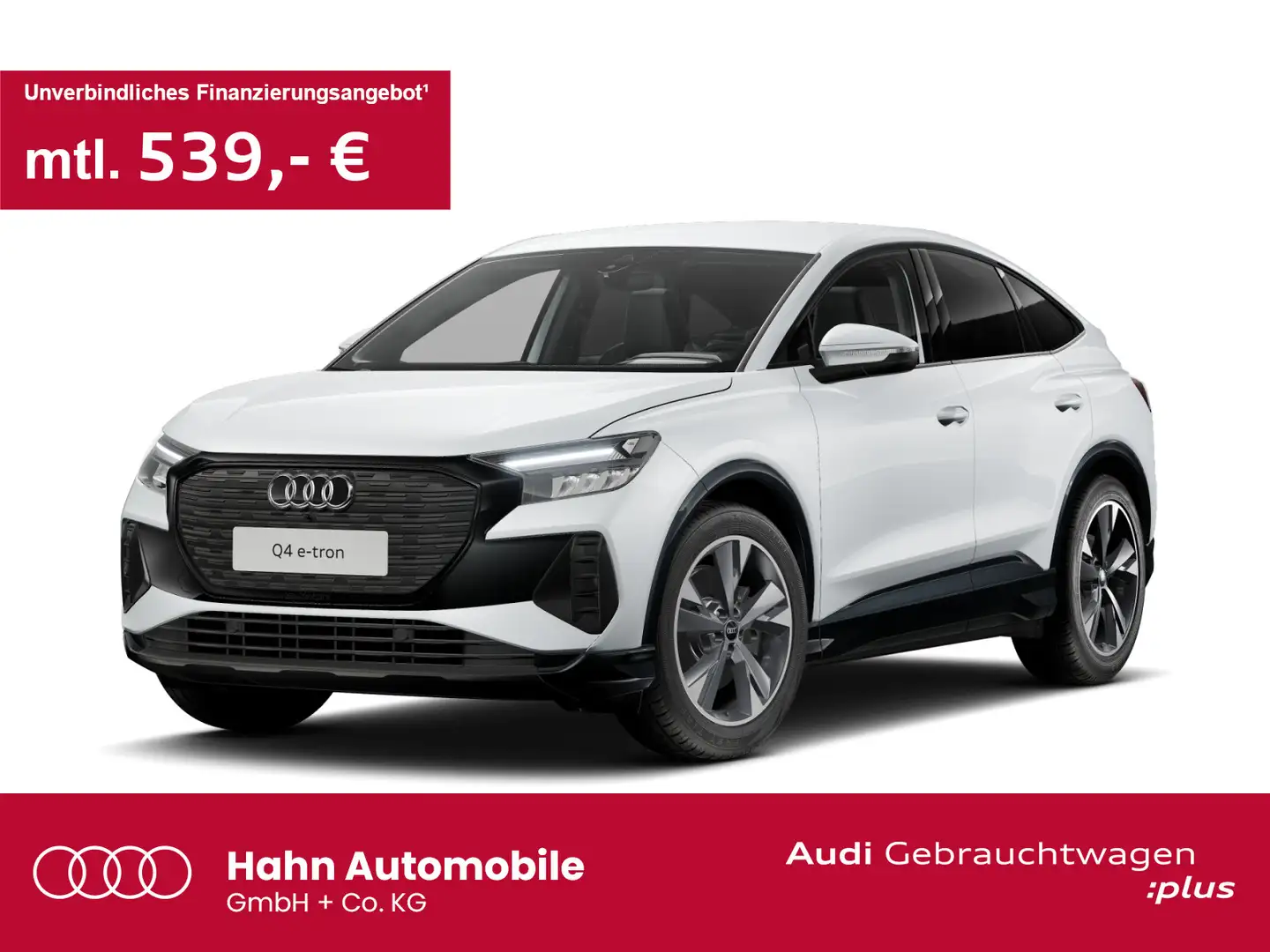 Audi Q4 e-tron Q4 Sportback  45 e-tron advanced LED Navi APP PD Weiß - 1