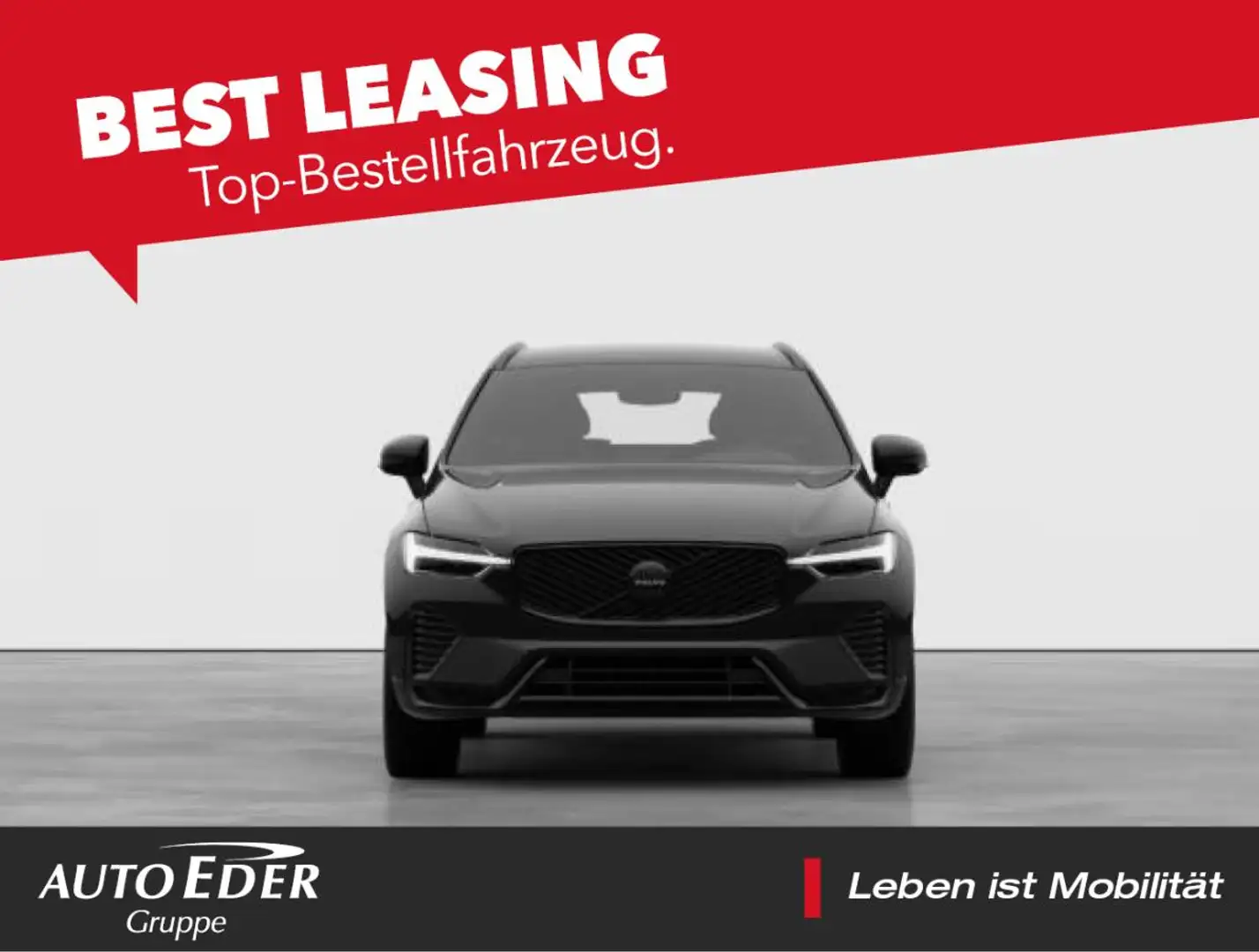 Volvo XC60 B5 Benzin Plus Black Edition FACELIFT AWD **PRIVAT Schwarz - 1