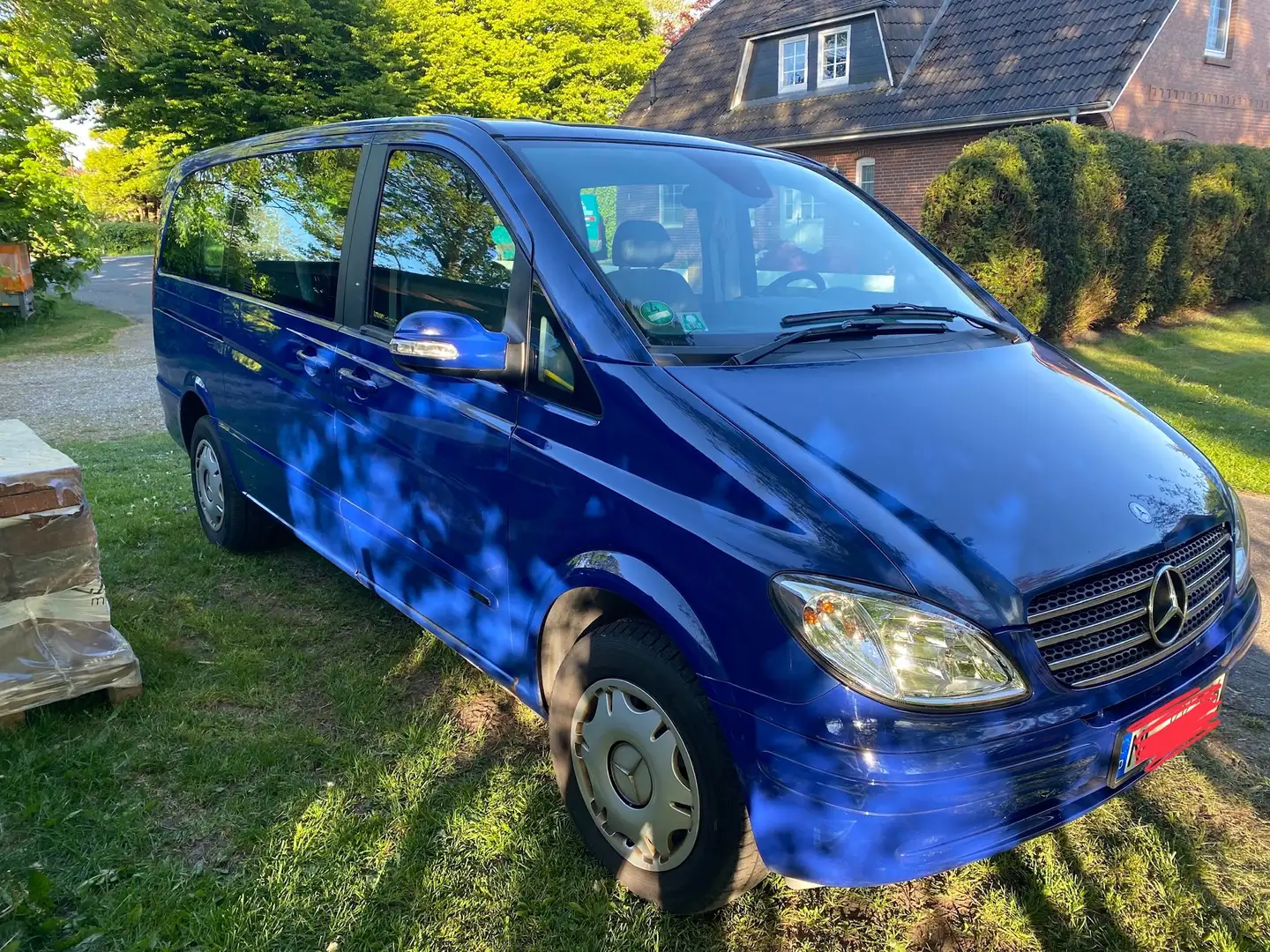 Mercedes-Benz Viano Viano 2.2 CDI lang 4MaticTrend lang Blau - 2