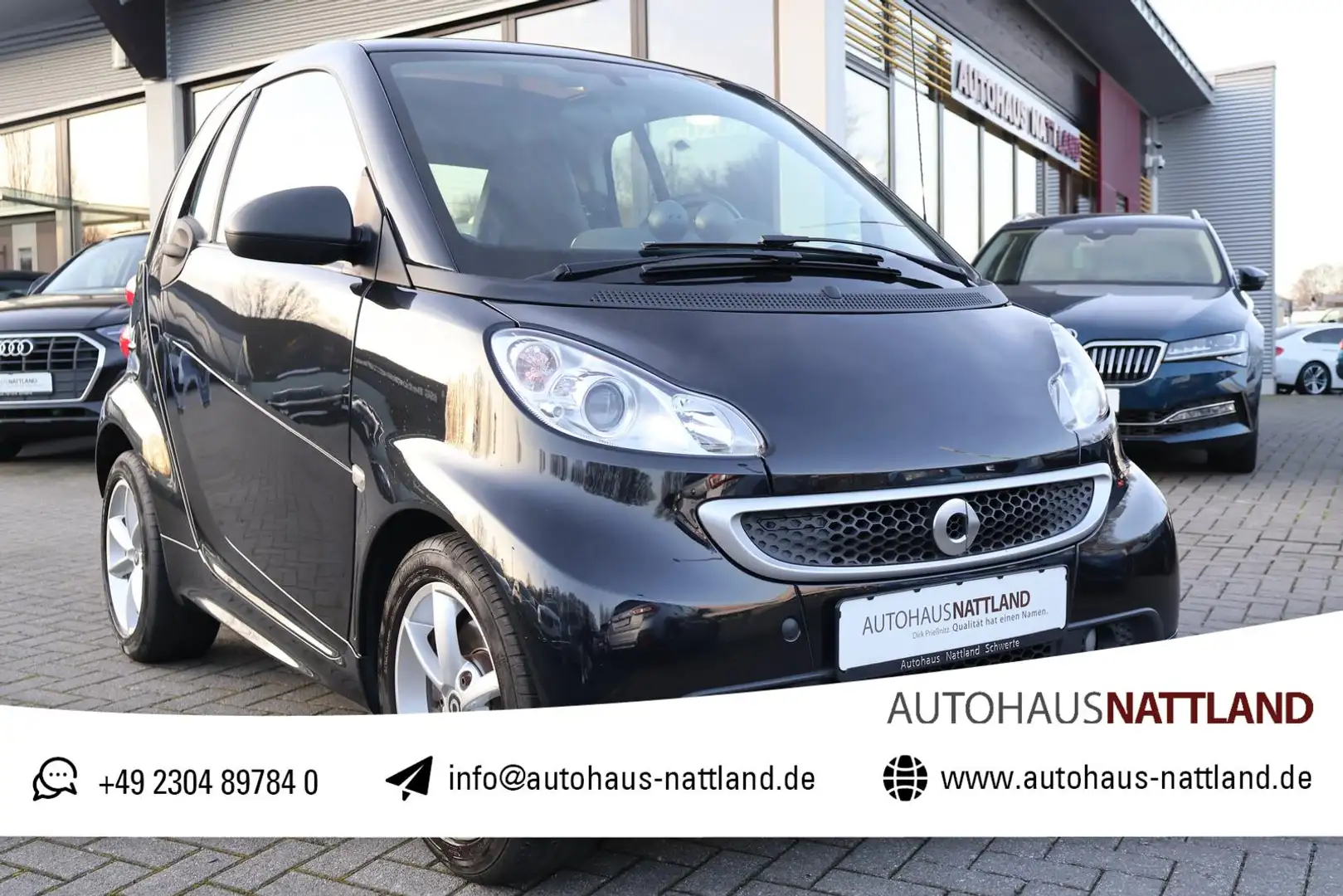 smart forTwo Pulse Pano Sitzh. Klima Schwarz - 1