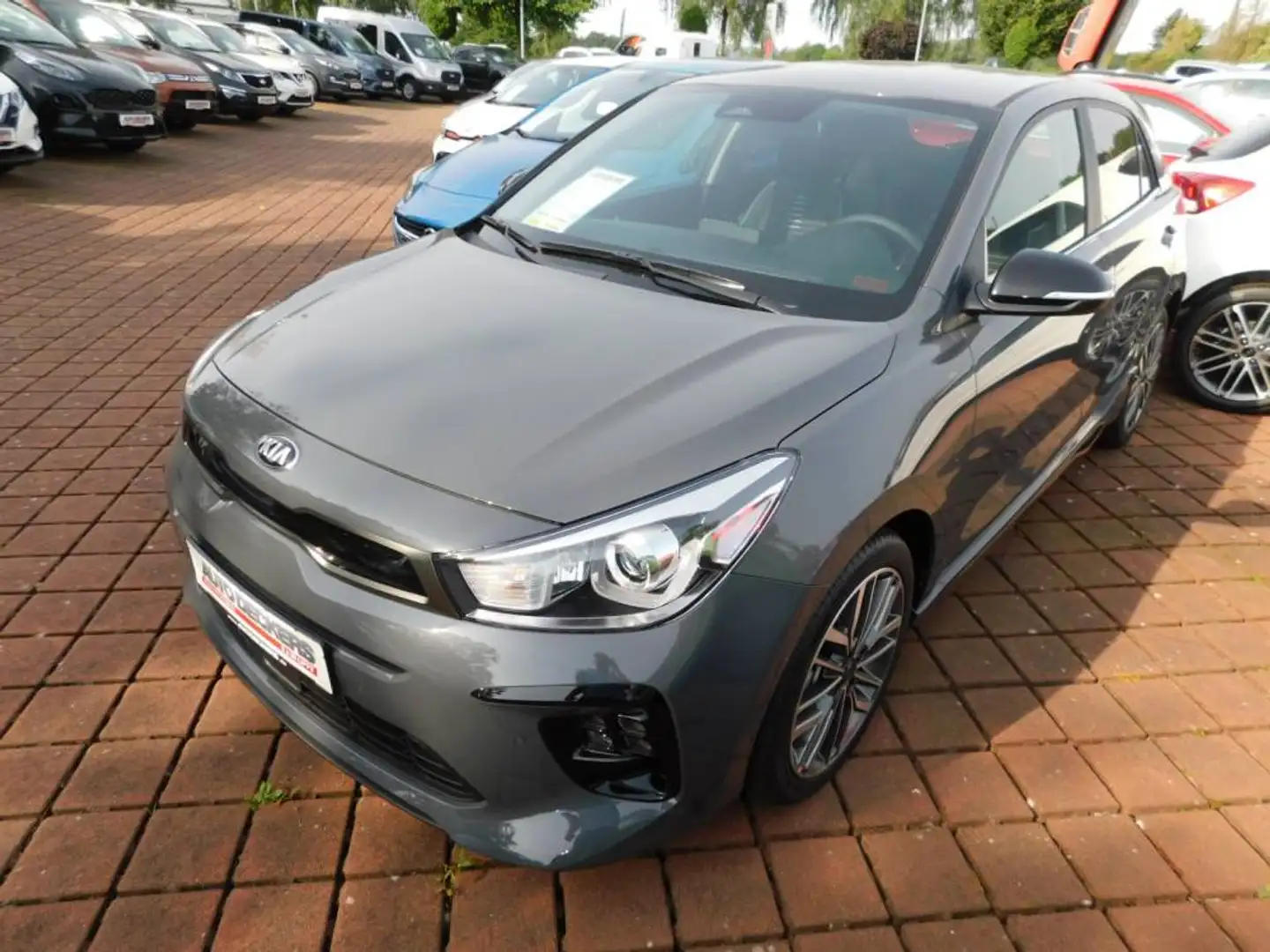 Kia Rio 1.0 T-GDI 120 48V GT-Line NAVI TECH Grijs - 1