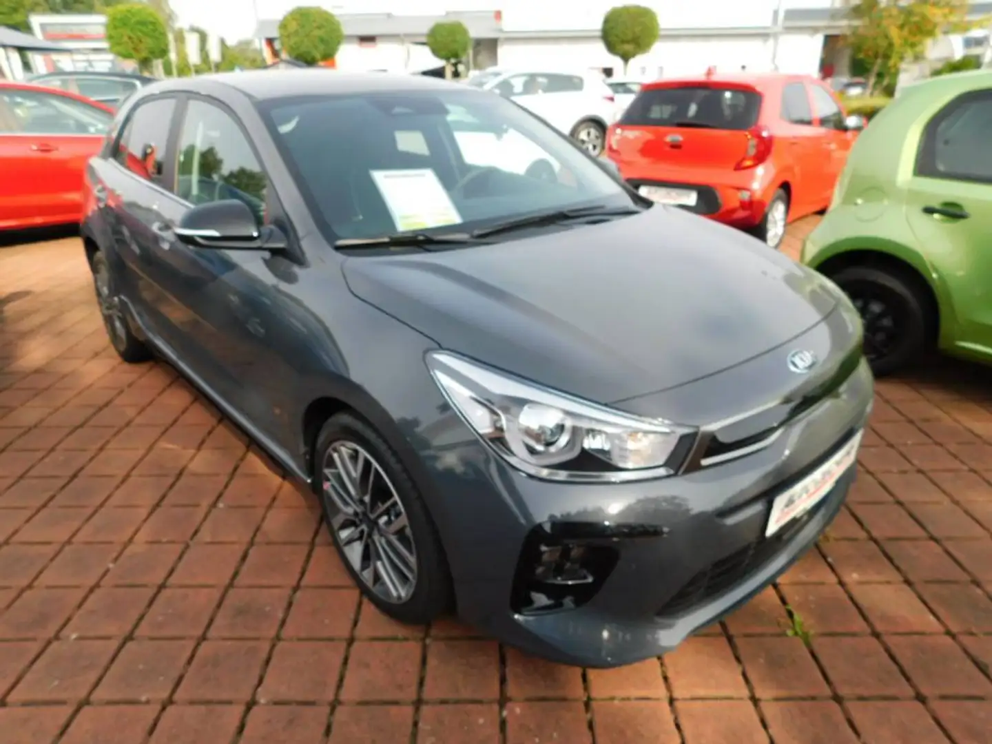 Kia Rio 1.0 T-GDI 120 48V GT-Line NAVI TECH Grijs - 2