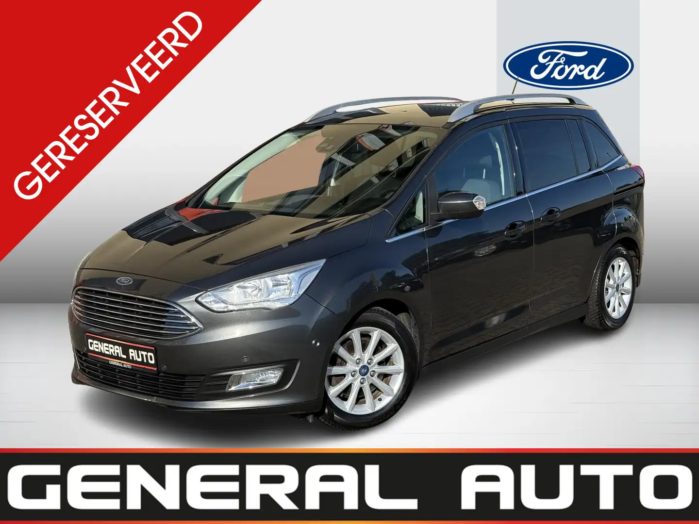 Ford Grand C-Max 1.0 Titanium, Navi, Nieuwe Distributieriem, Trekha - 1