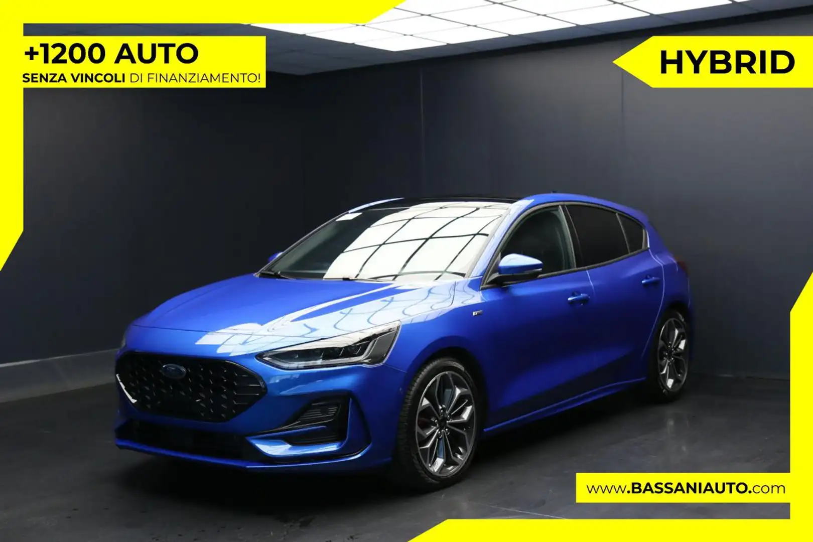 Ford Focus 1.0 EcoBoost Hybrid 155 CV Powershift 5p. ST-Line Blu/Azzurro - 1