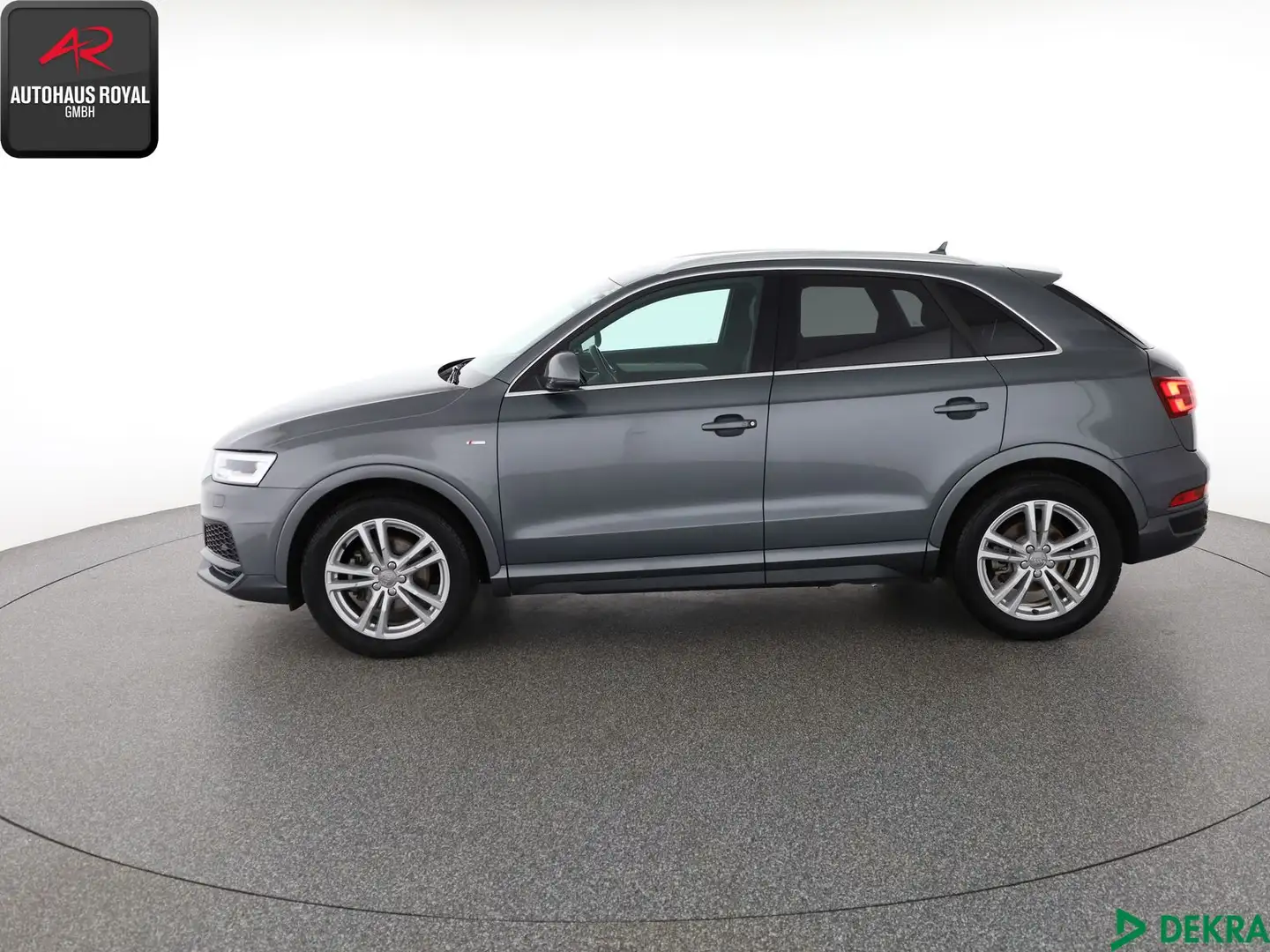 Audi Q3 Q3 2.0 TFSI 3x S LINE qu KEYLESS,1.HD,SCHECKHEFT Grau - 2