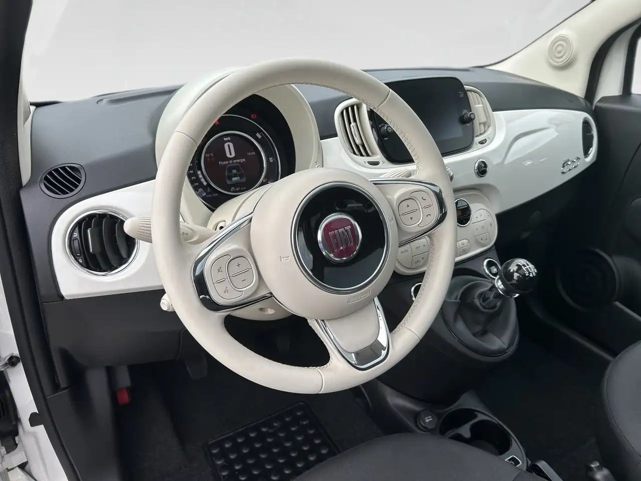 Fiat 500 1.0 hybrid dolcevita 70cv, миниатюра 9