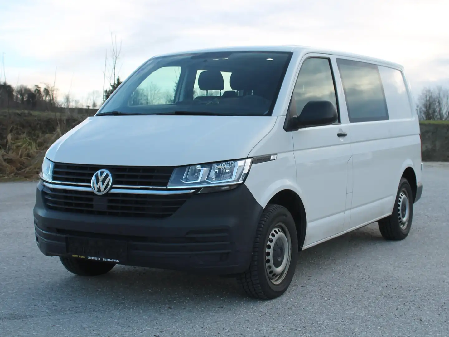 Volkswagen T6 Transporter T6.1 DOKA KR 2,0 TDI 6 Sitze, Klima Weiß - 1