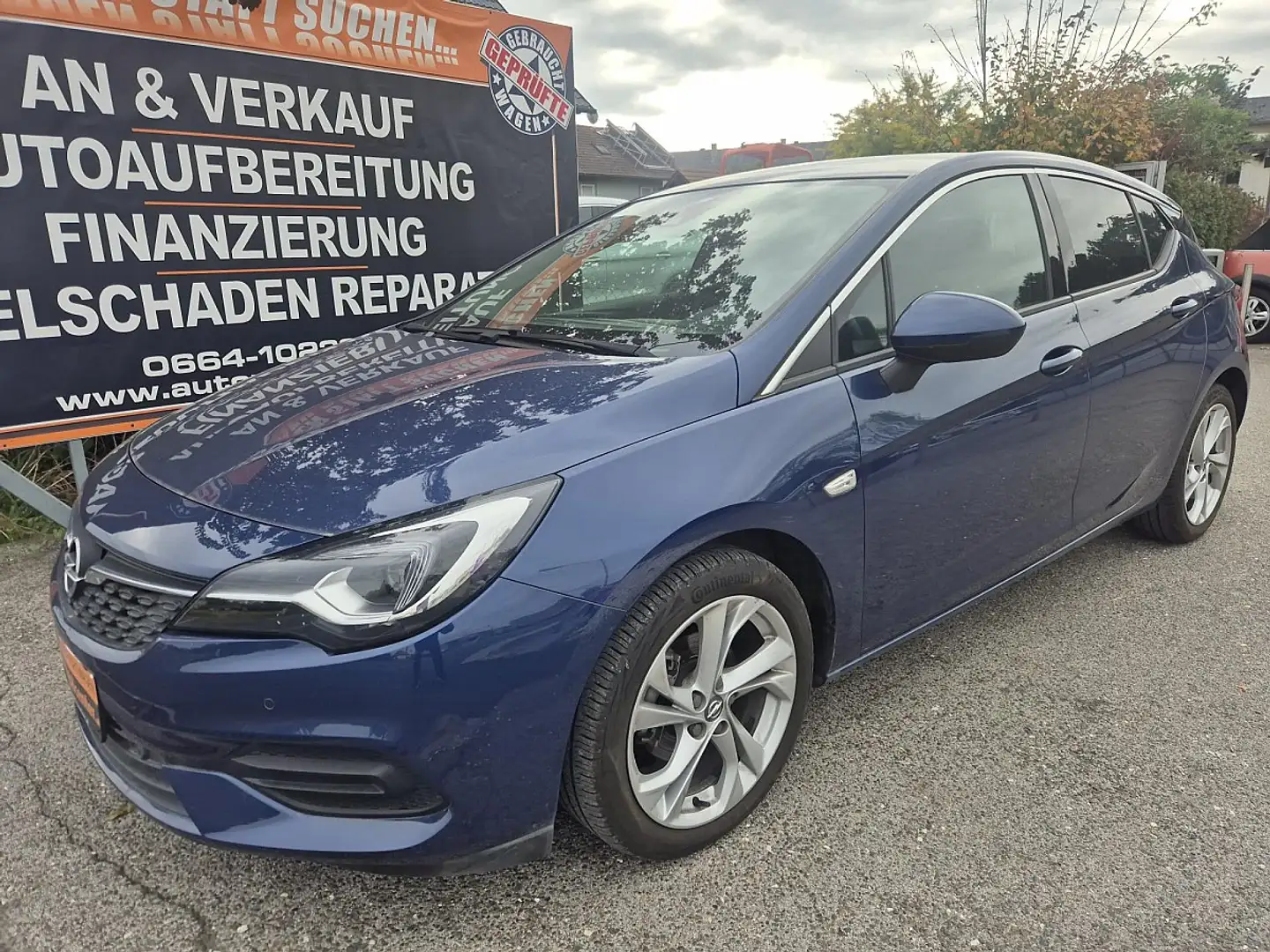 Opel Astra 1,2 Turbo Direct Injection Elegance Blau - 1