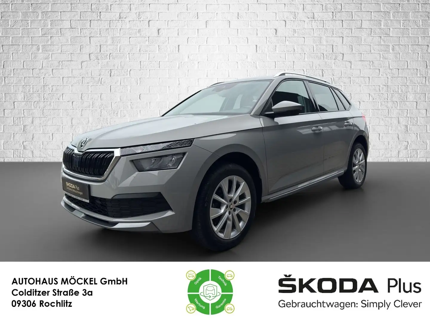 Skoda Kamiq Style DSG NAVI/AHK/Kessy/beh. Frontscheibe Gris - 1