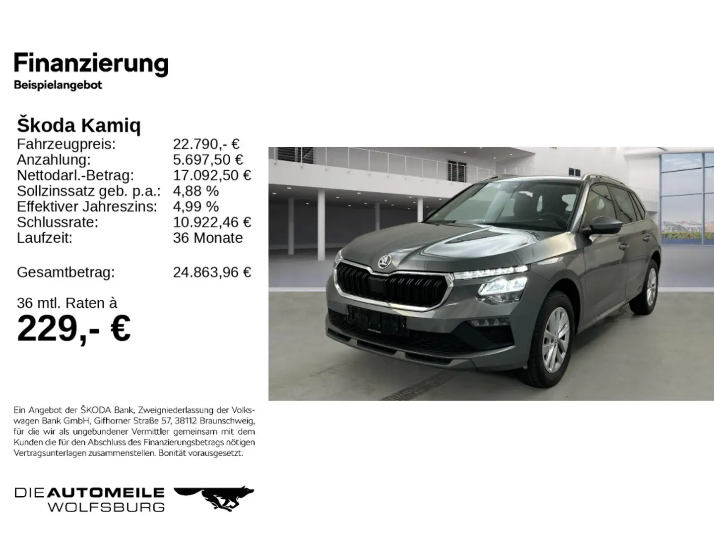 Skoda Kamiq 1.0 TSI DSG Selection LED/SitzHZ/PDC/KLIMA Gris - 2
