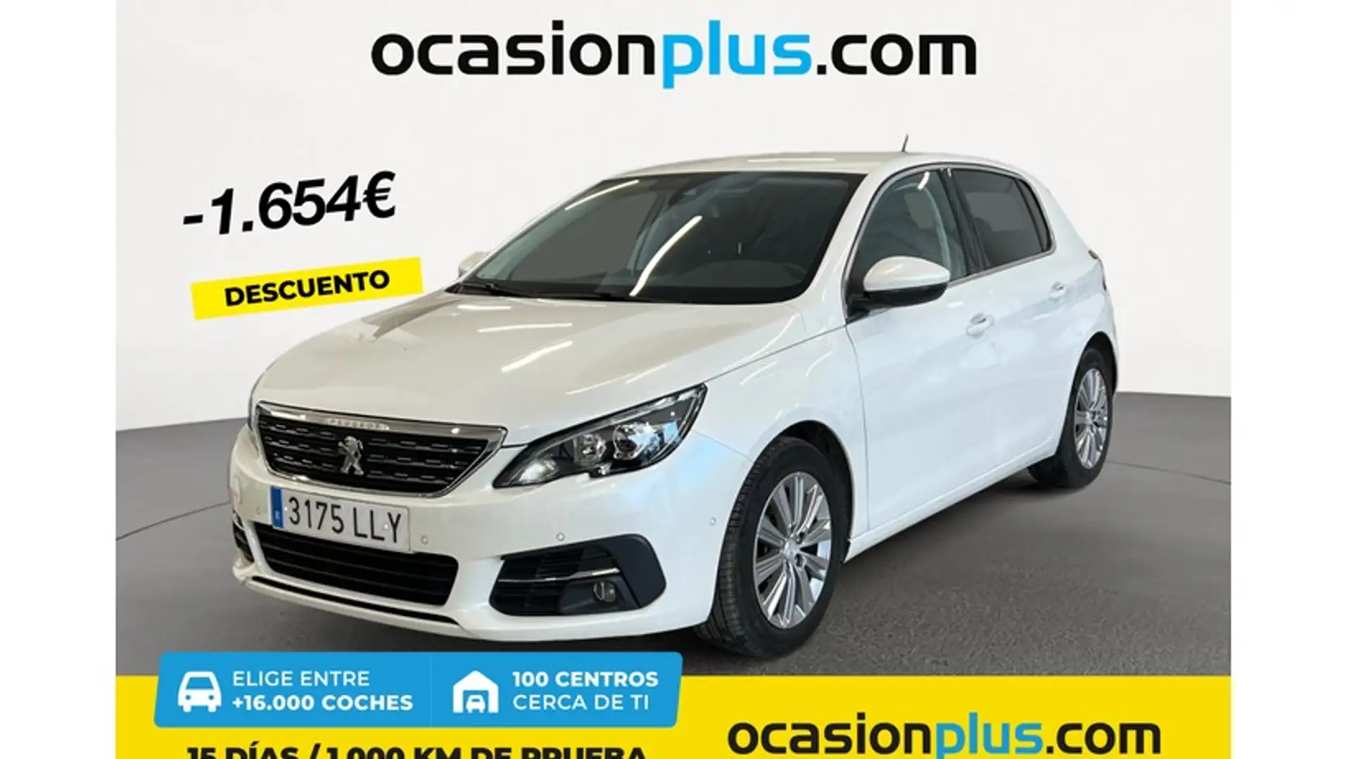 Peugeot 308 1.2 PureTech S&S Allure 130 Weiß - 1