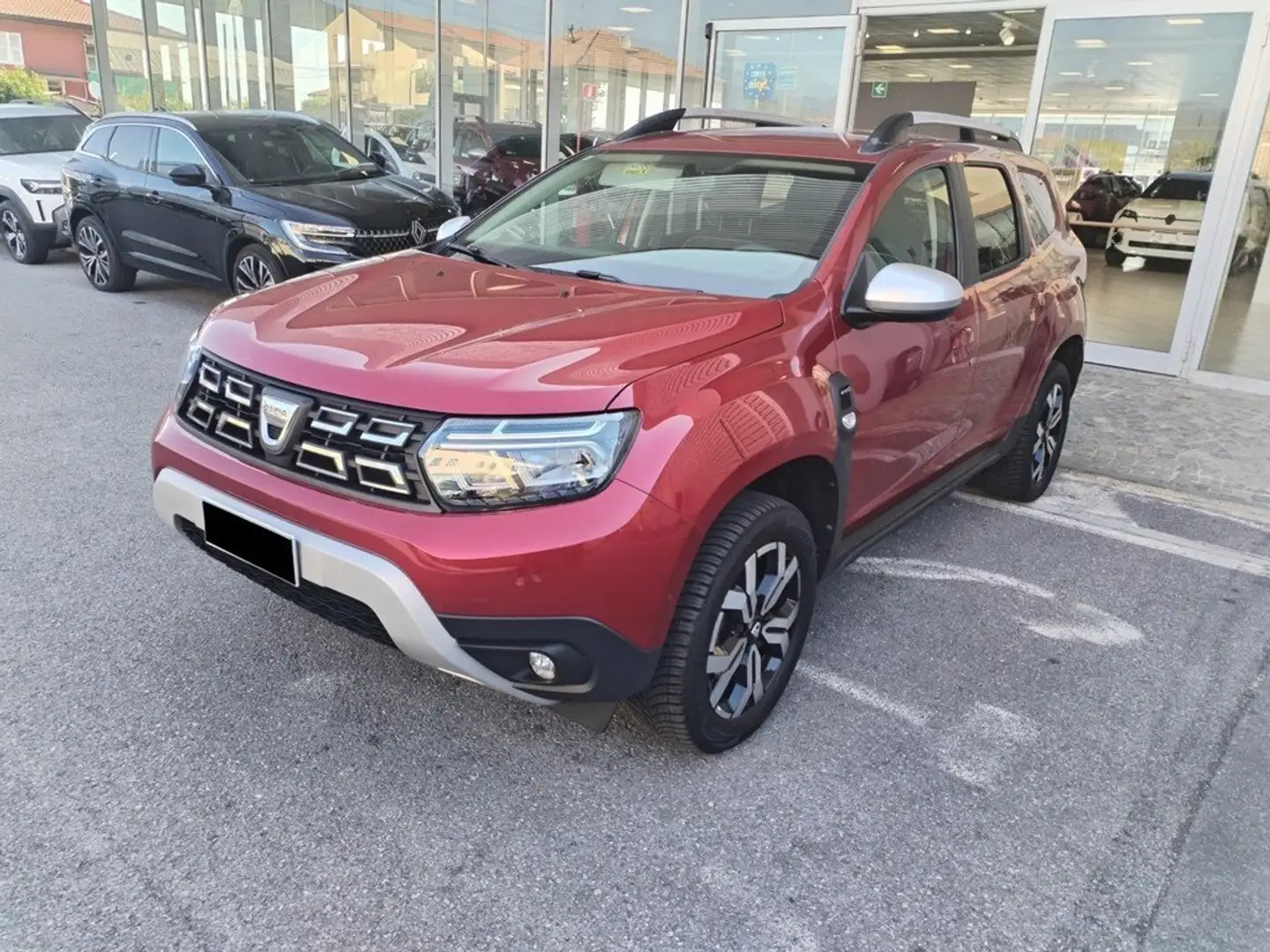 Dacia Duster 2021 1.5 blue dci Prestige 4x4 115cv - GH594 Rood - 1