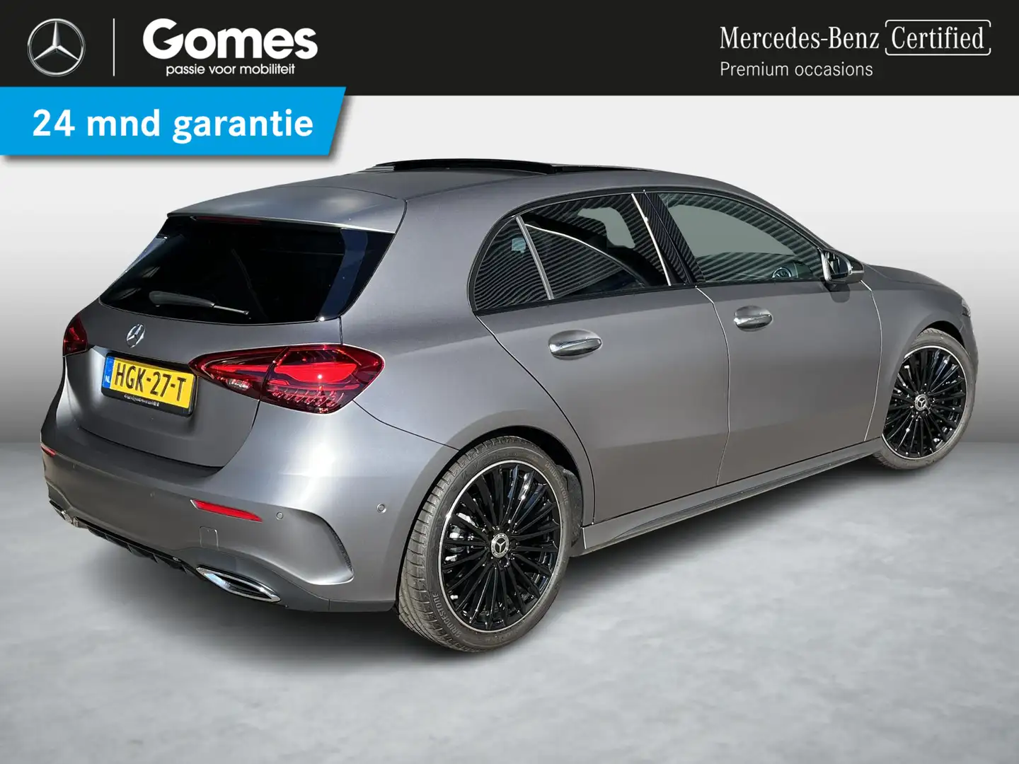 Mercedes-Benz A 180 Star Edition AMG | Matgrijs | Night Pakket | Panor Grijs - 2