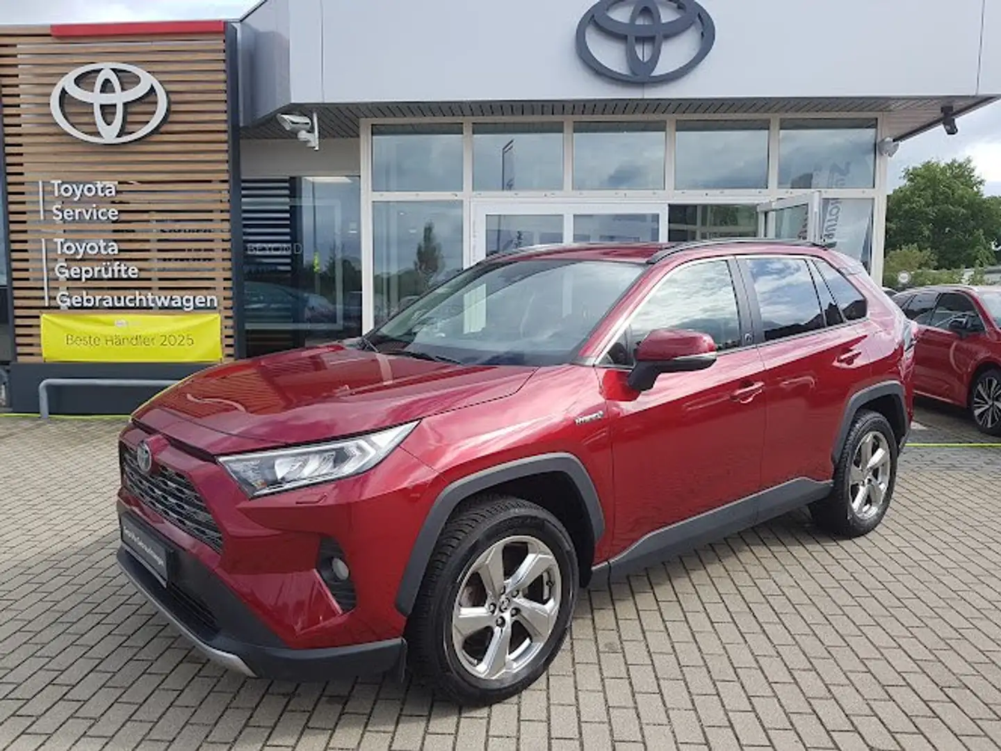 Toyota RAV 4 2,5-Hybrid 4x2 Team D mit TC-Paket+AHZV+GJR Rot - 1