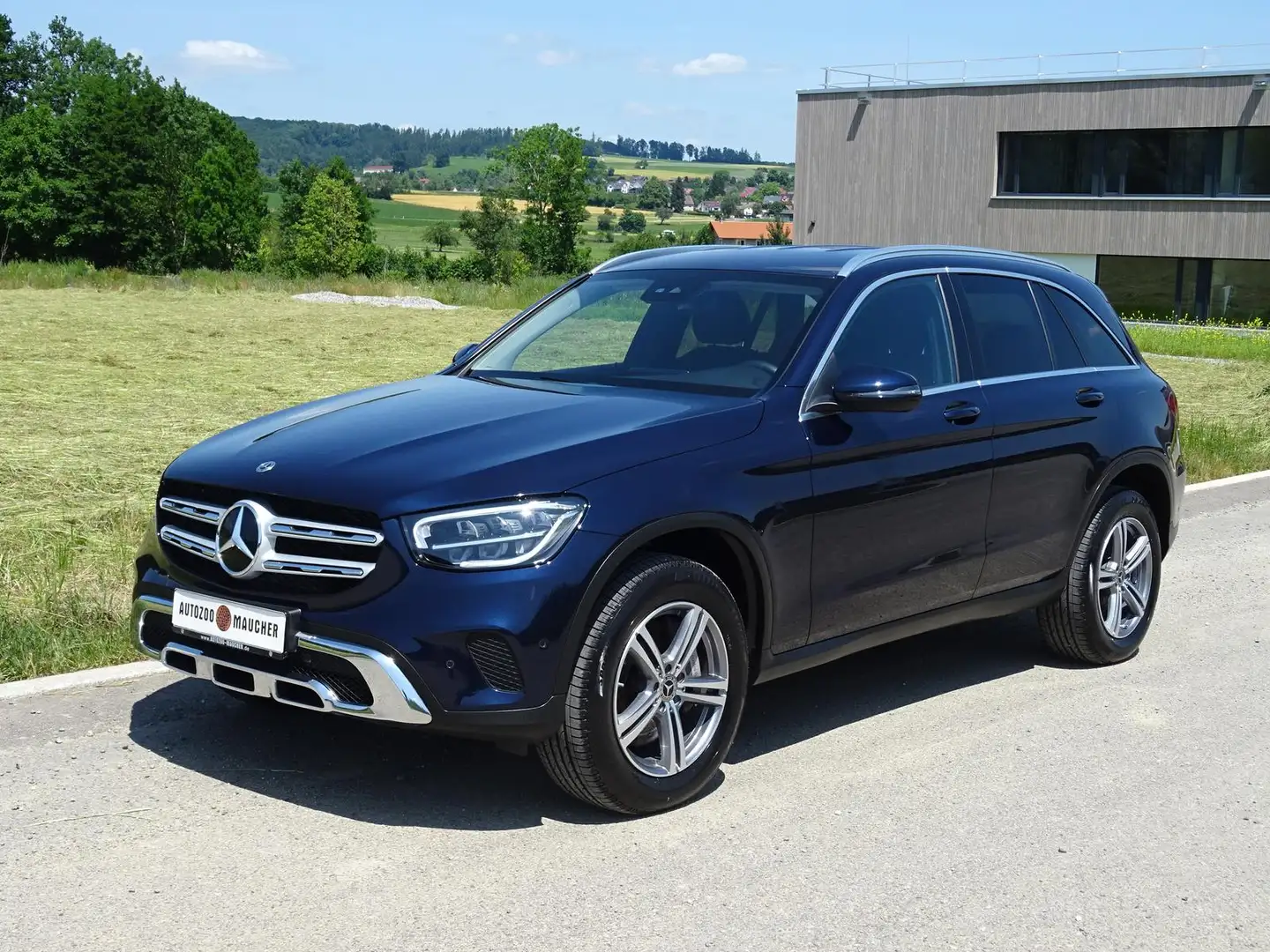 Mercedes-Benz GLC 300 de 4Matic/Kamera/App/DISTRONIC/Navi/AHK Blu/Azzurro - 2