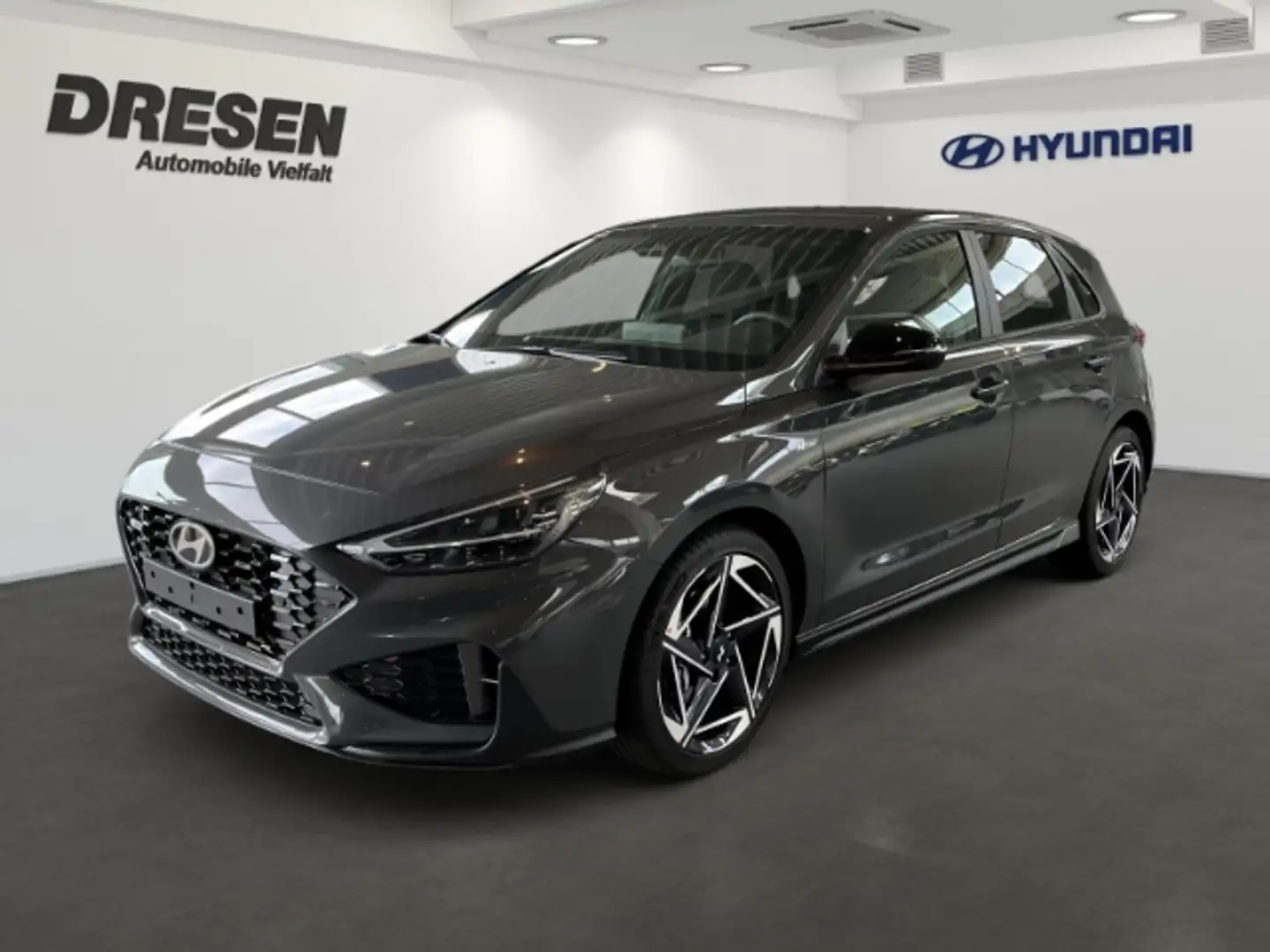 Hyundai i30 N Line Mild-Hybrid EU6e FL 5-Türer (MY25) 1.5 T-GD Grau - 1