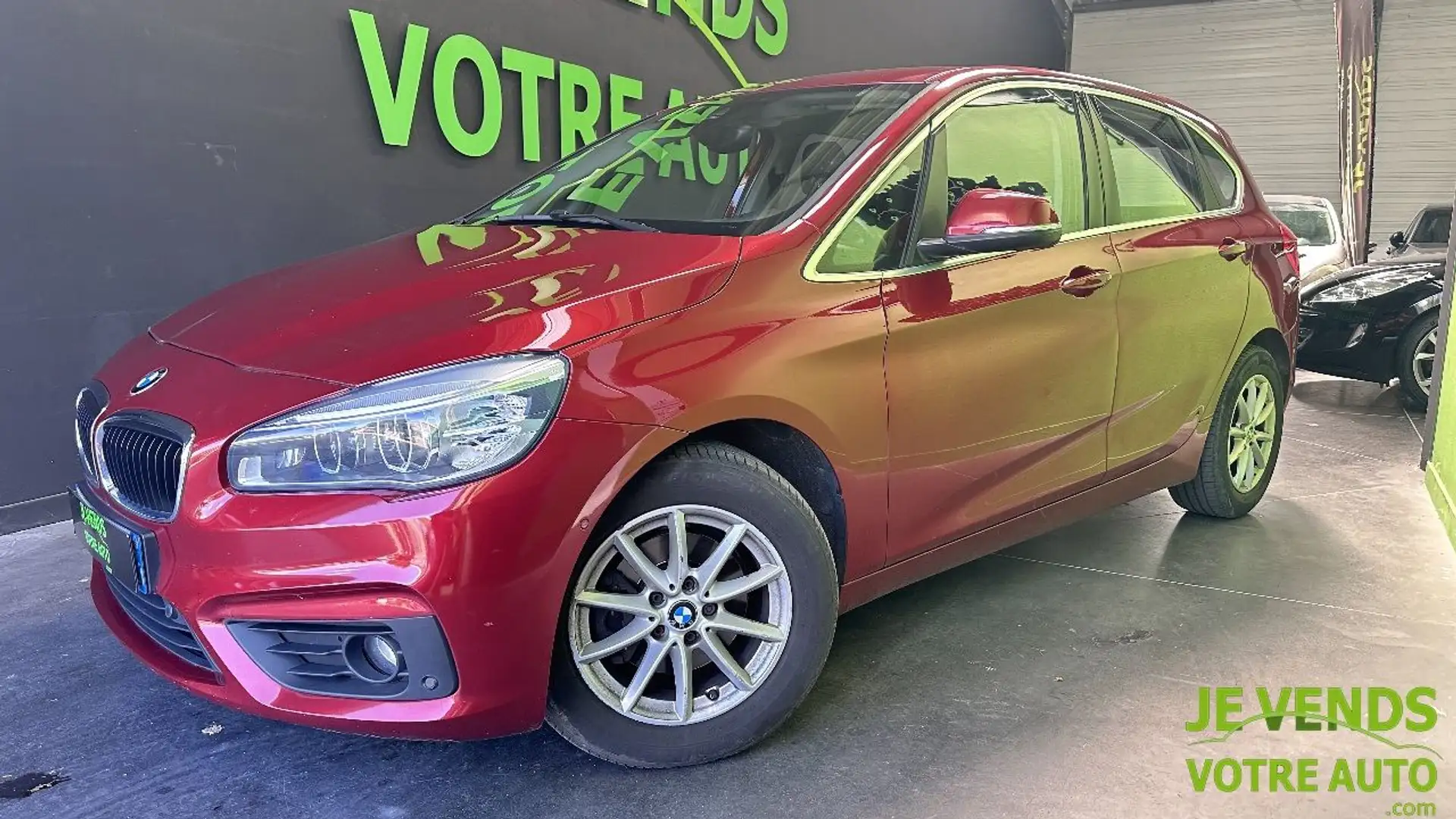 BMW 116 (F45) 216d 1.5 d 12V 116 cv Rouge - 1