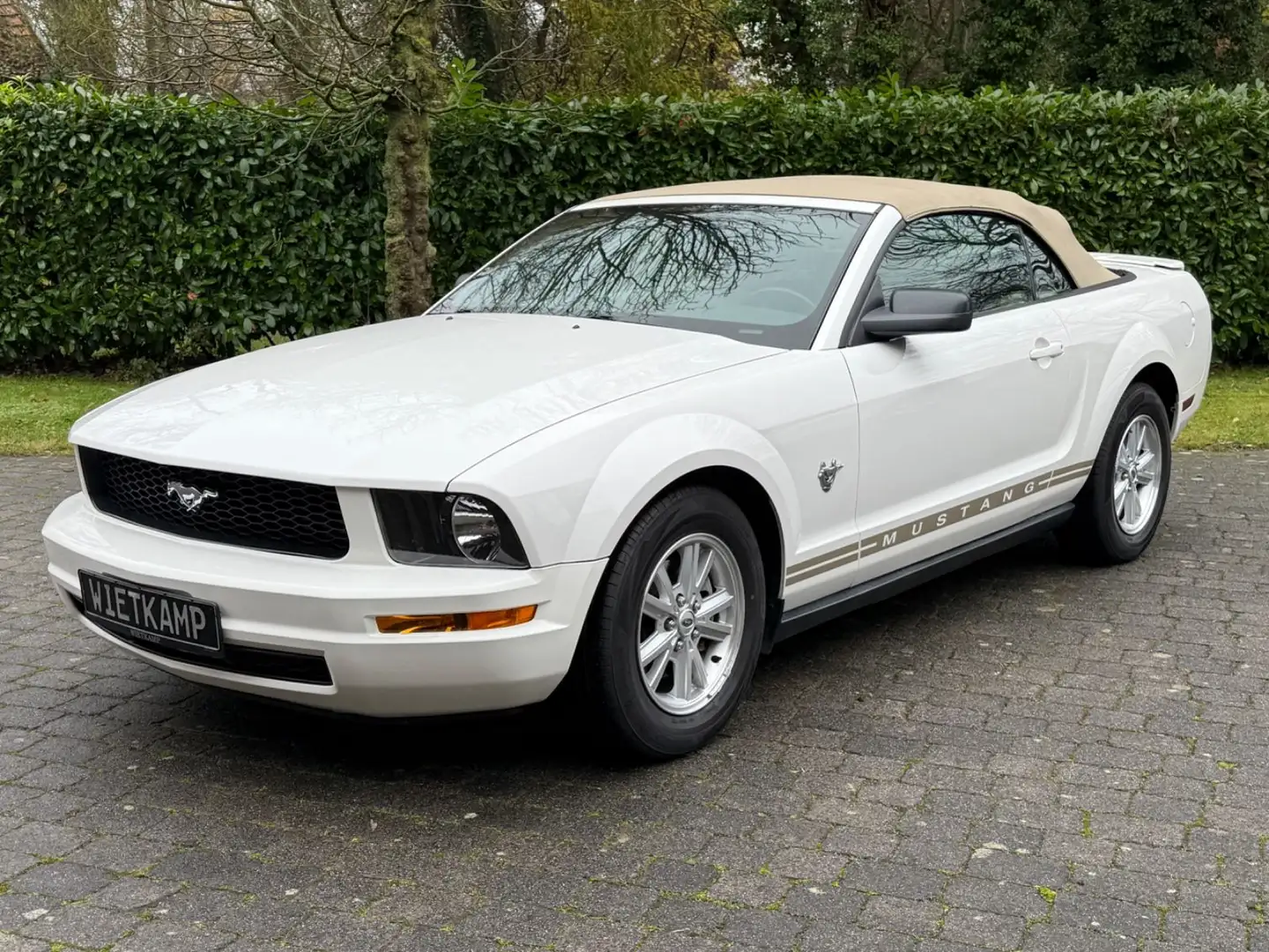 Ford Mustang Cabrio 45th anniversary Blanc - 1