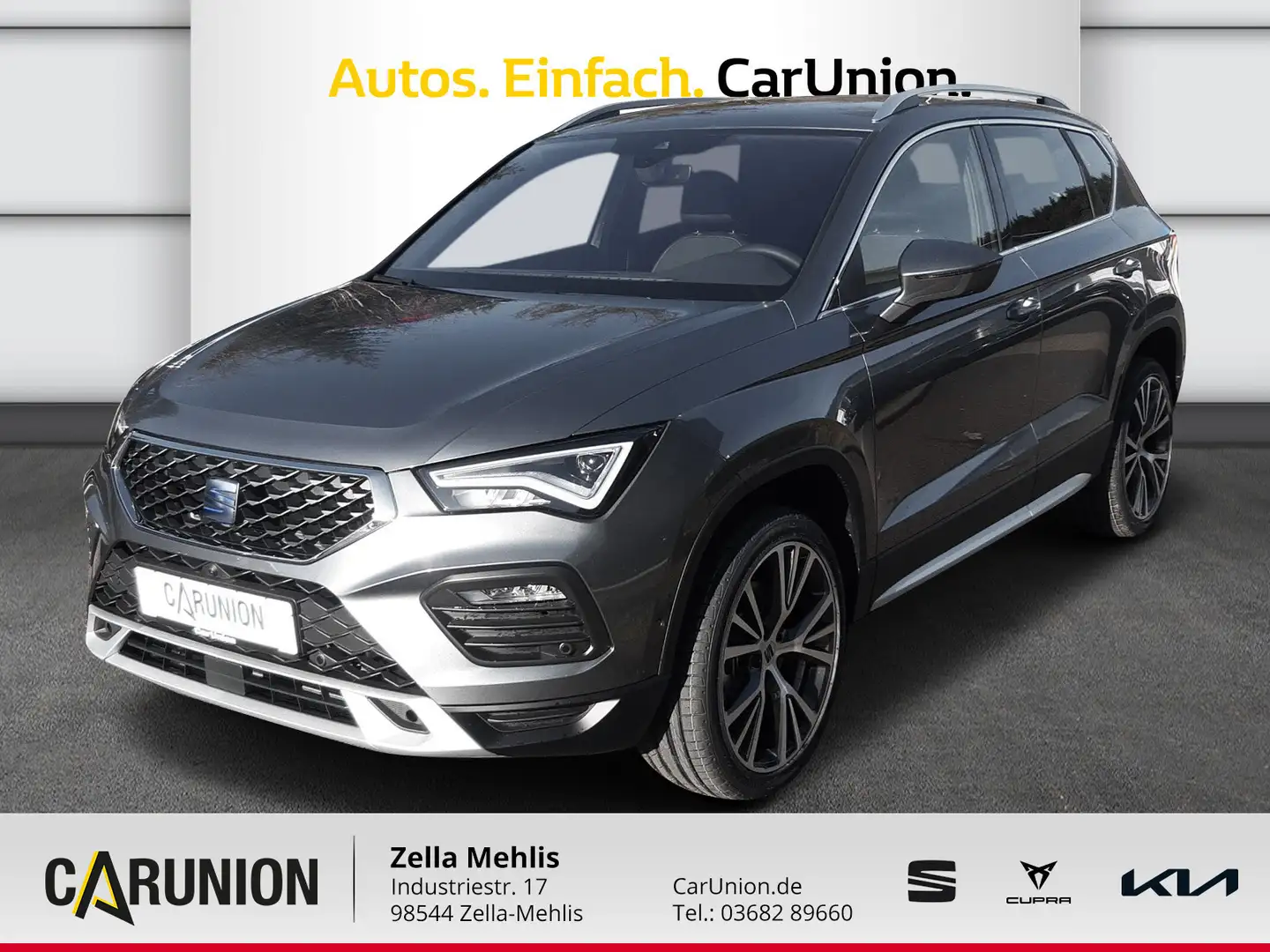 SEAT Ateca Xperience 1.5 TSI ACT 7-Gang DSG*Voll*AHZV Grau - 1