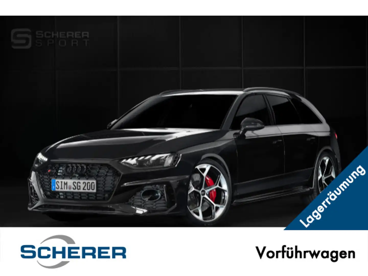 Audi RS4 "LAST EDITION 1 of 25" Noir - 1