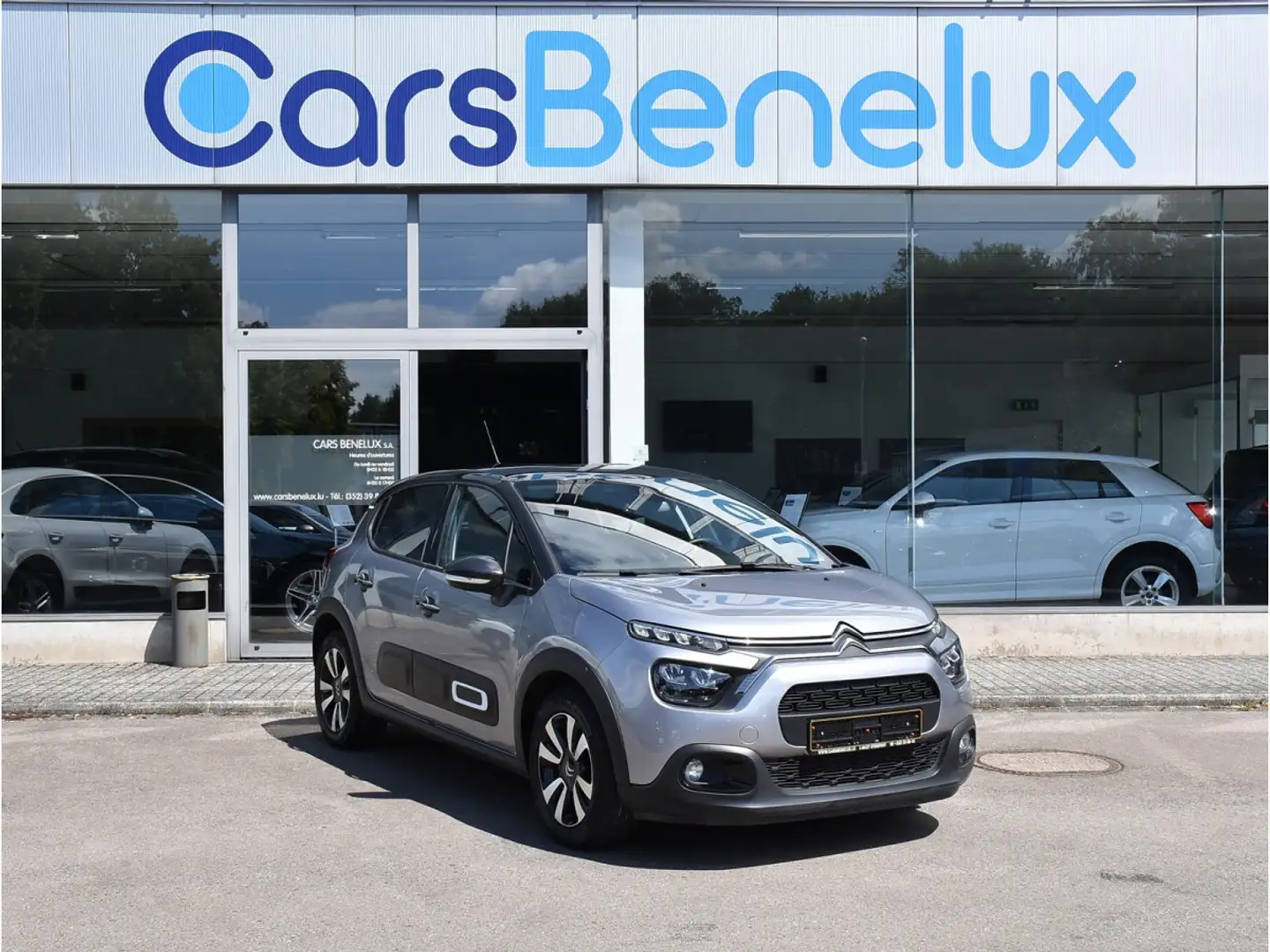 Citroen C3 1.2 PureTech Max 110 GPS LANE CAM KEYLESS 1°MAIN Argent - 1