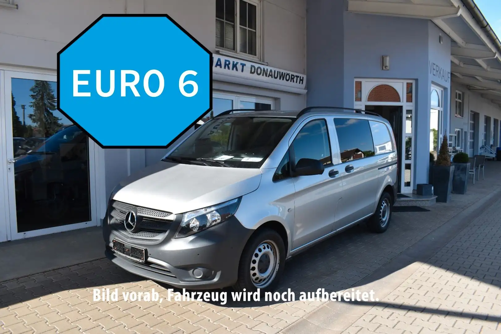 Mercedes-Benz Vito 114 CDI Mixto Camper 4x4 9 G-Tronic Standhz Zilver - 2