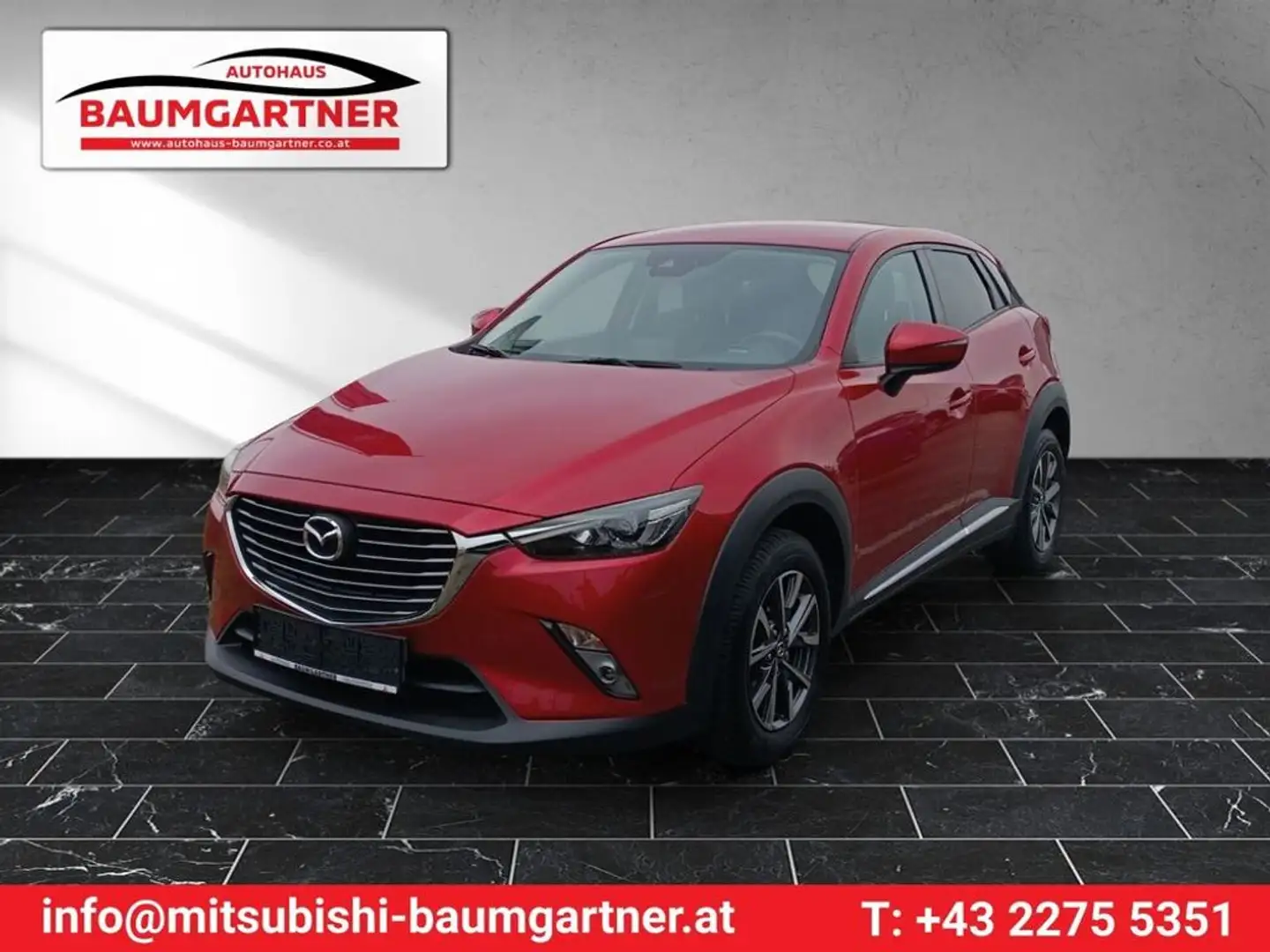 Mazda CX-3 Revolution Rot - 1