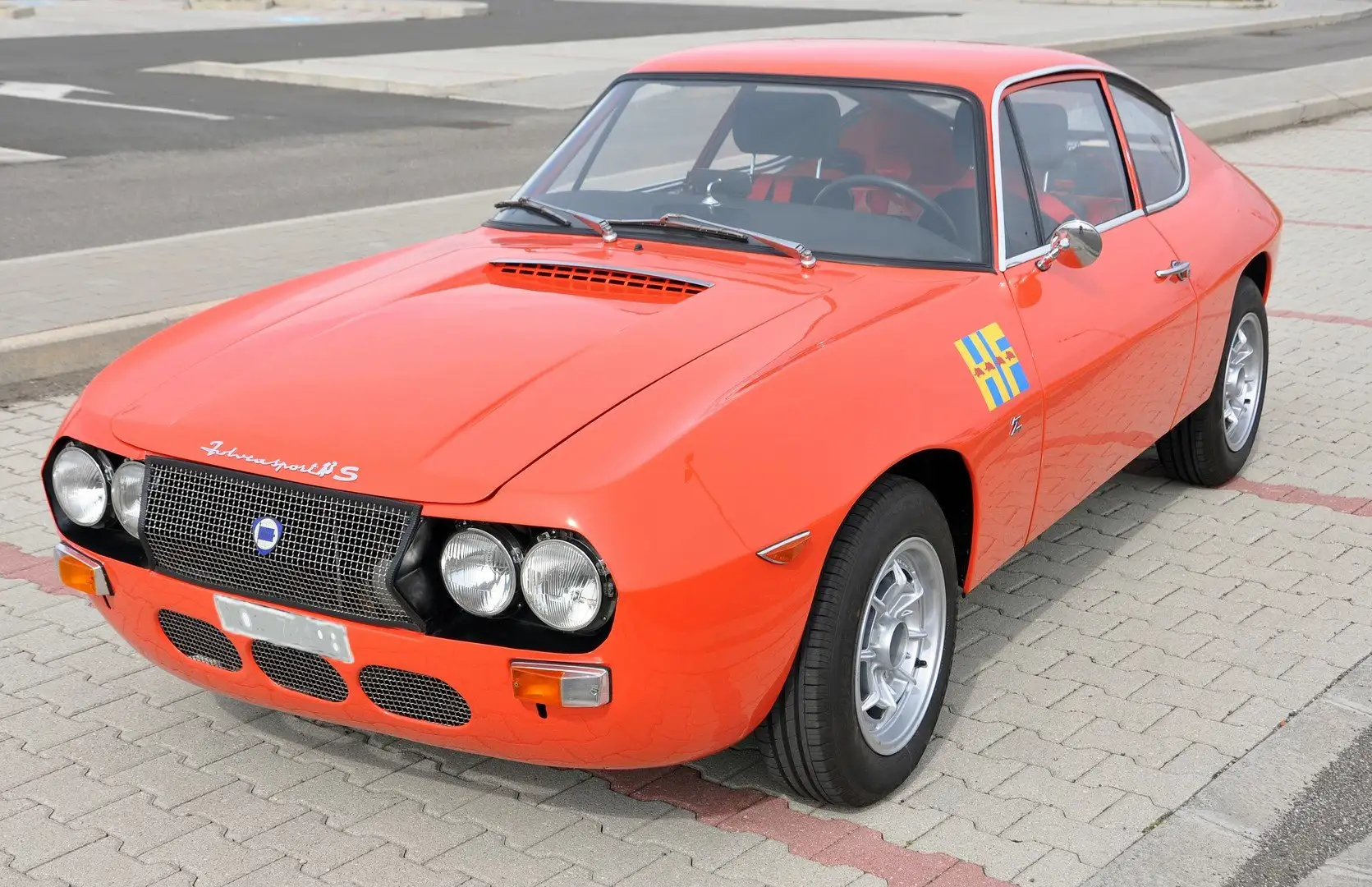 Lancia Fulvia zagato Pomarańczowy - 1