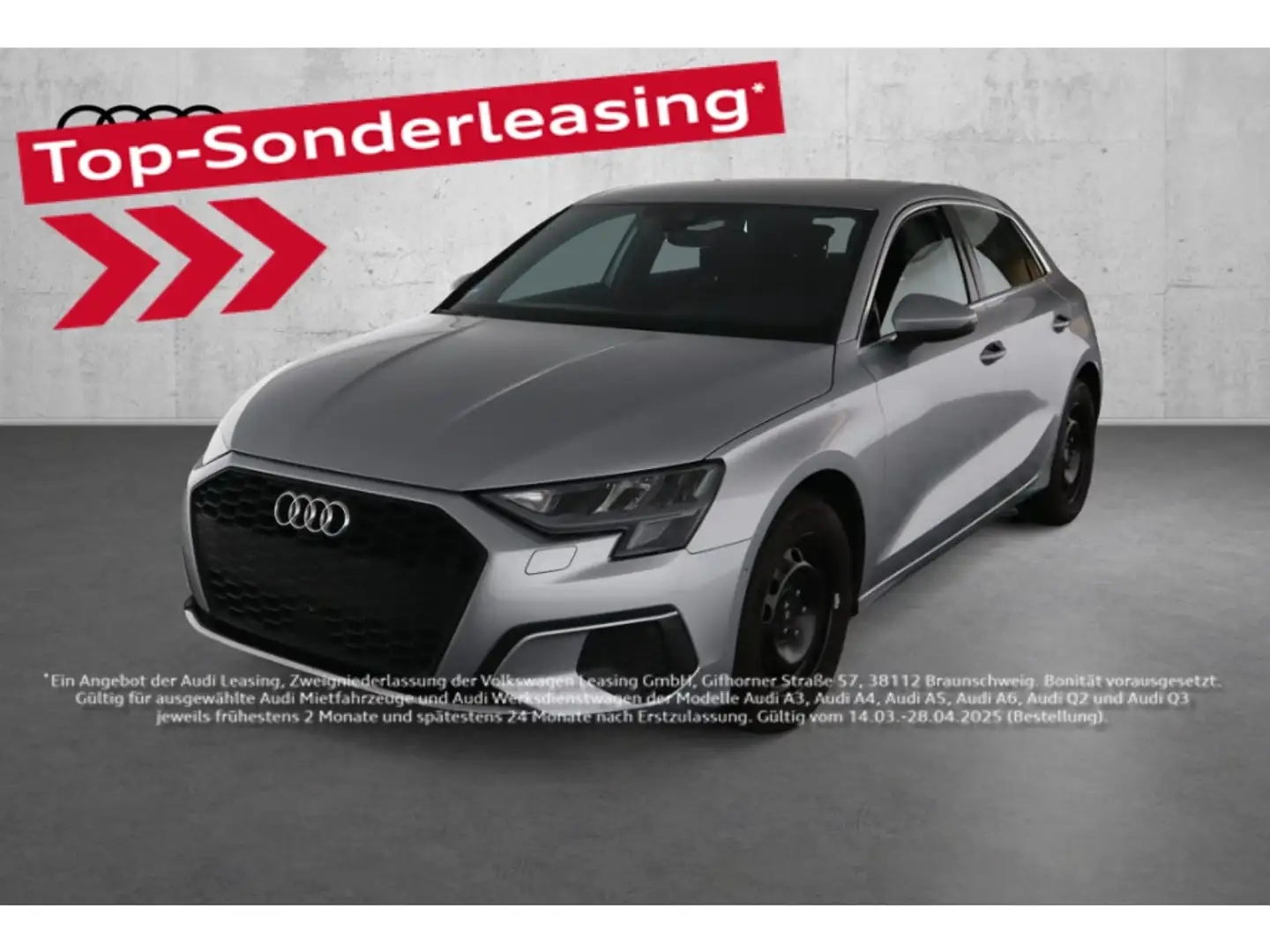 Audi A3 Sportback 30 TDI NAVI PDC KAMERA SITZHZG Silber - 1