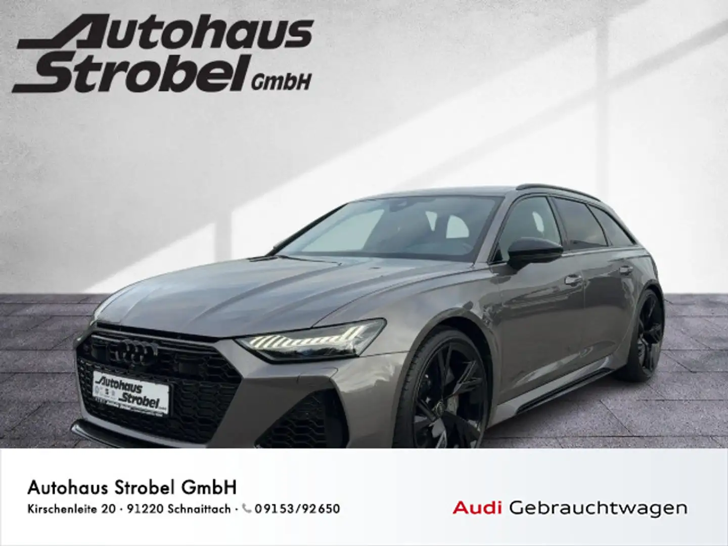 Audi RS6 RS6 Avant 4.0 TFSI Tiptr. Vmax 305 KM/H Laser Na Grau - 1