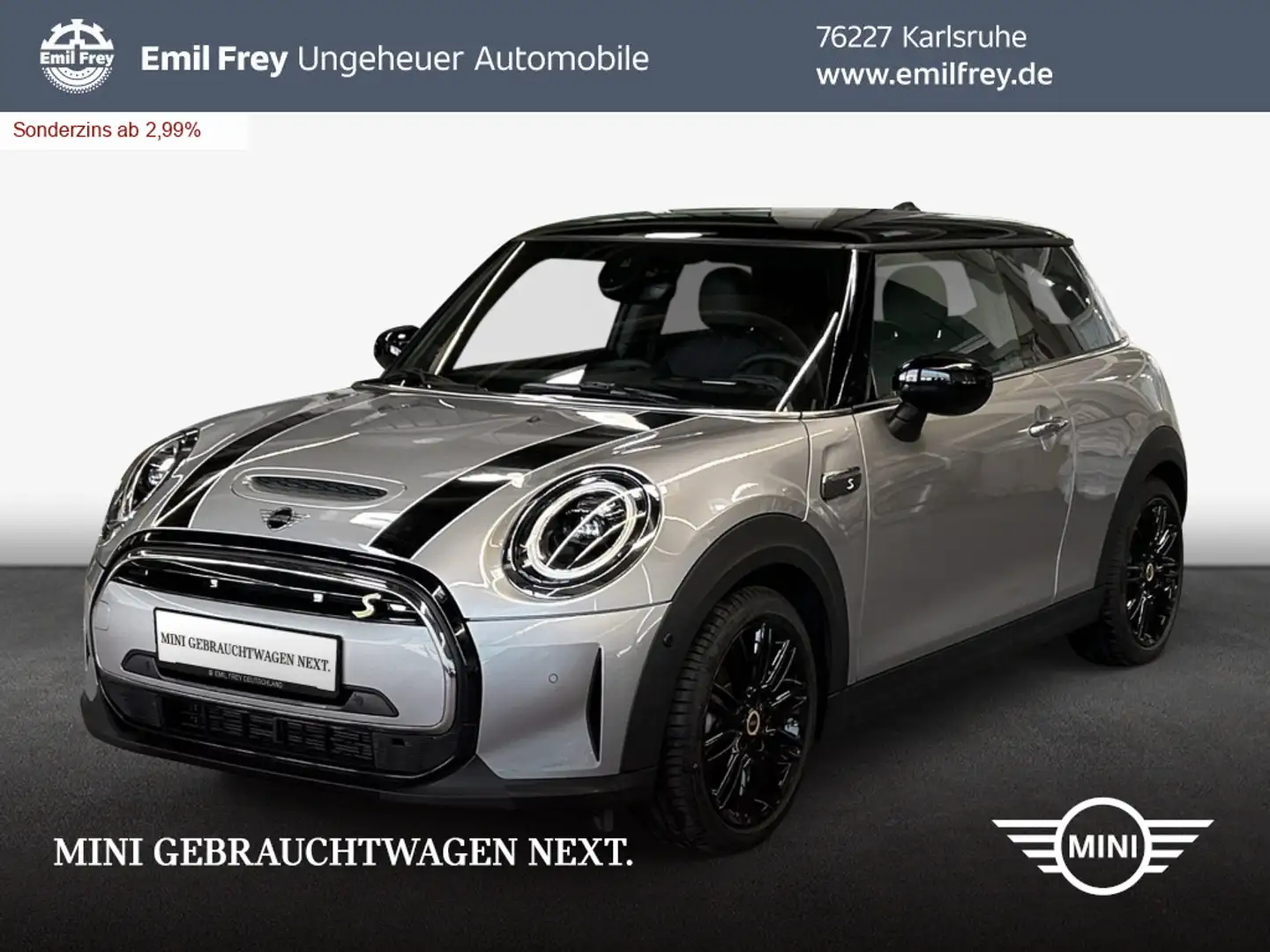 MINI Cooper SE Cooper SE MINI Yours Trim Navi Head-Up Harman Kard Silber - 1