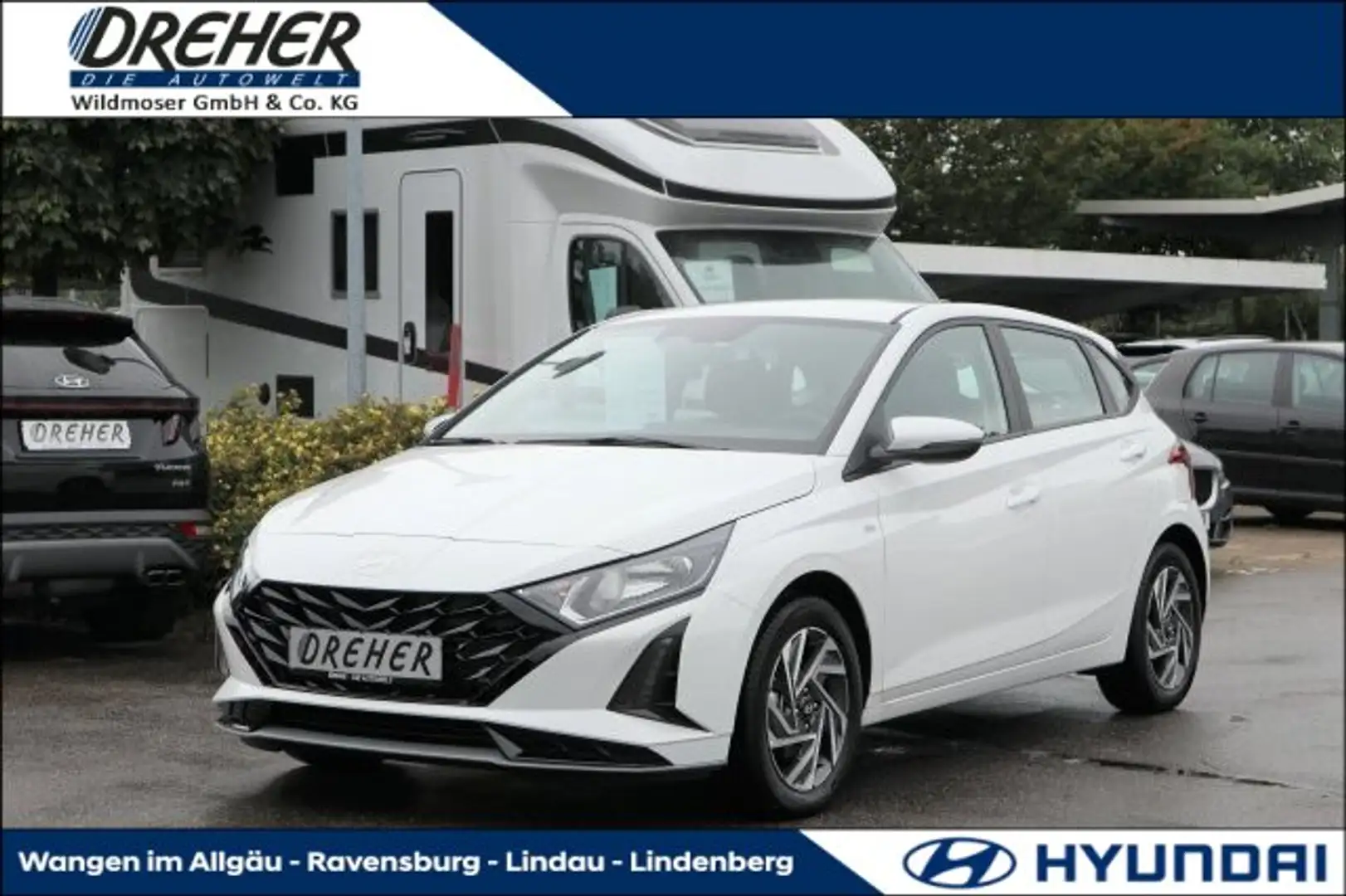 Hyundai i20 i20 TOP DEAL Plus/ ALU/Rü-KAMERA/KLIMA/Tempomat Weiß - 1