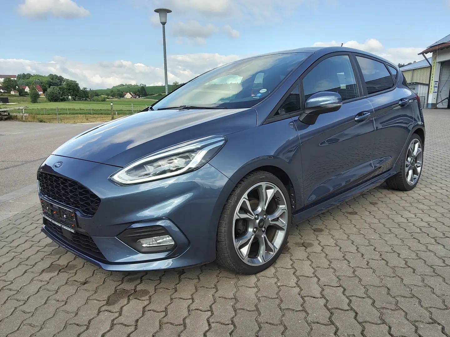 Ford Fiesta ST-Line Bleu - 2