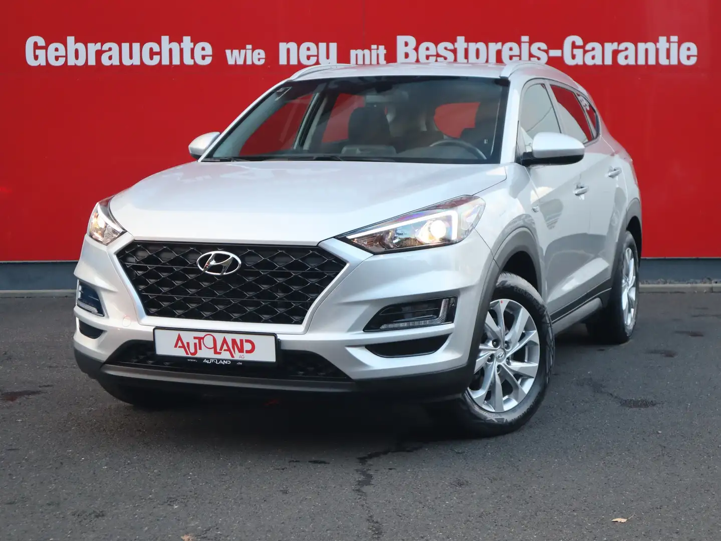 Hyundai TUCSON 1.6 T-GDI Select 2WD SHZ Navi Kamera USB Argent - 2