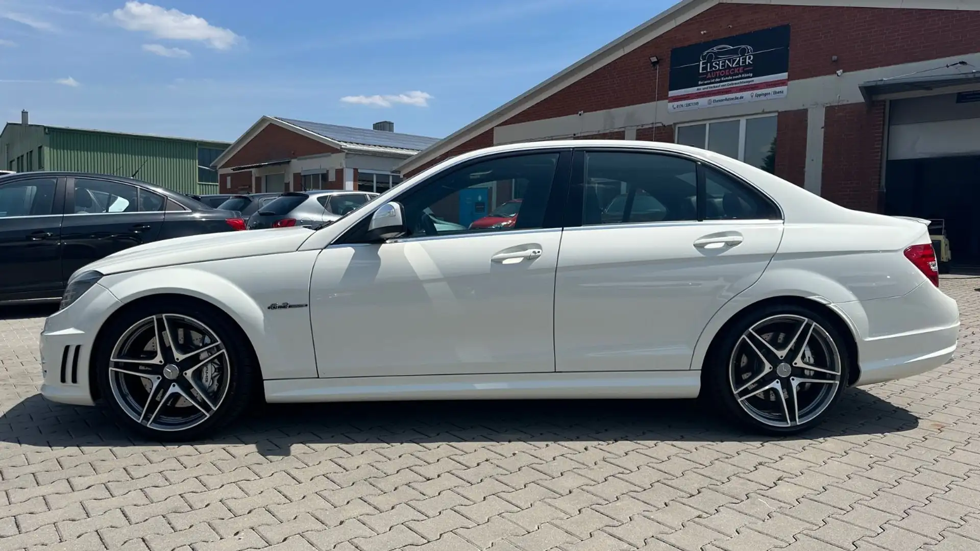 Mercedes-Benz C 63 AMG 6,2 Ltr. V8 H&K SAMMLERZUSTAND Blanc - 2