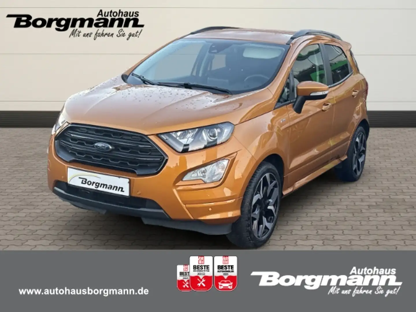 Ford EcoSport ST-Line 1.0 EcoBoost Soundsystem B & O LED Apple C Jaune - 1