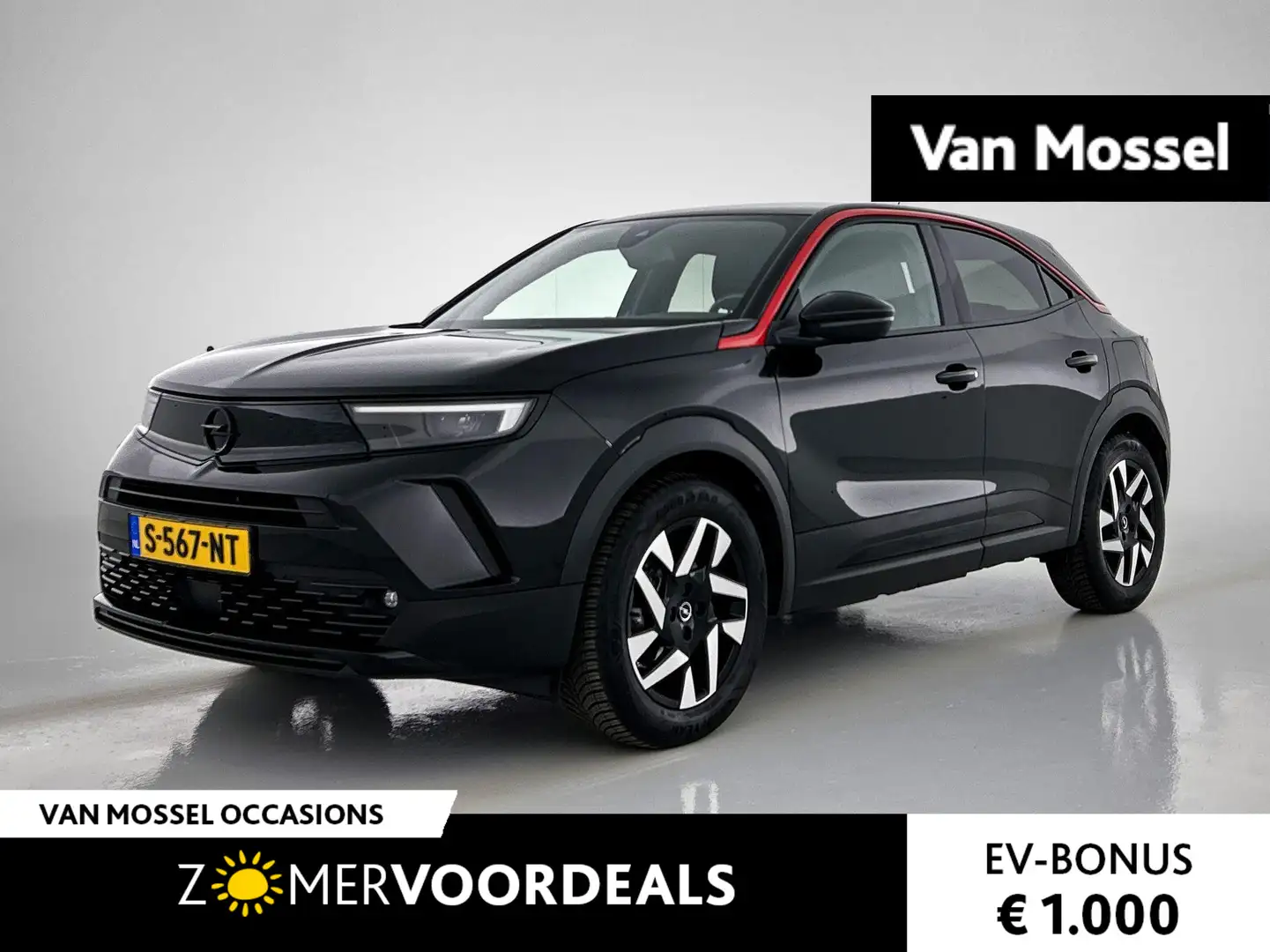 Opel Mokka-E GS Line 50-kWh 11kw bl. | Achteruitrijcamera | Nav Černá - 1
