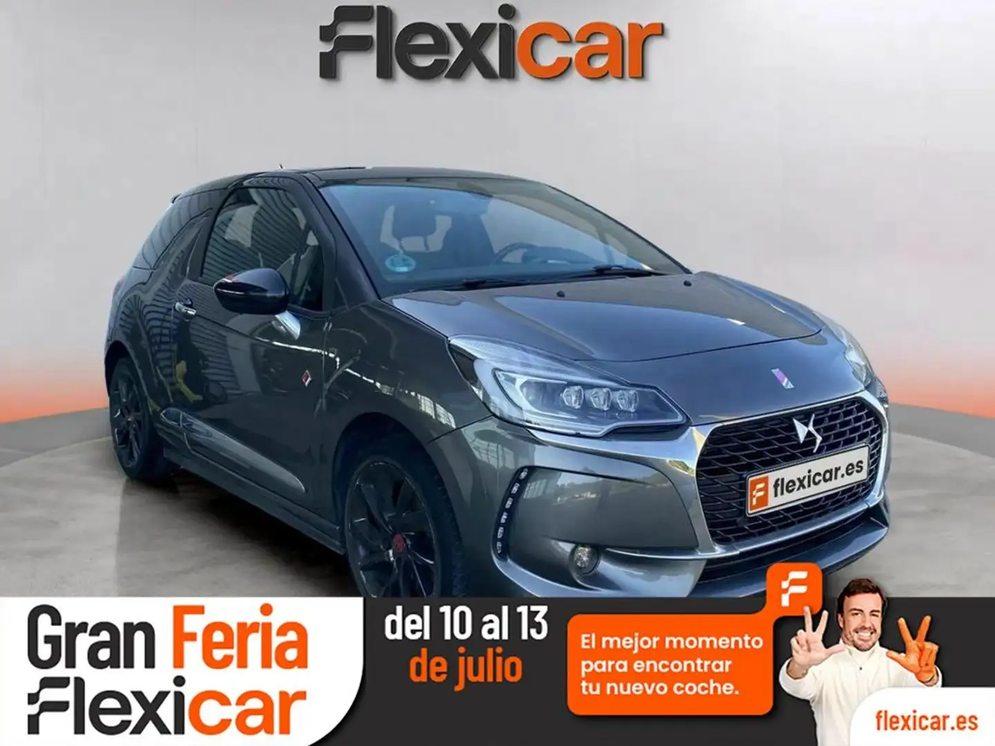 DS Automobiles DS 3 PureTech 81kW EAT6 Performance Line Gris - 1