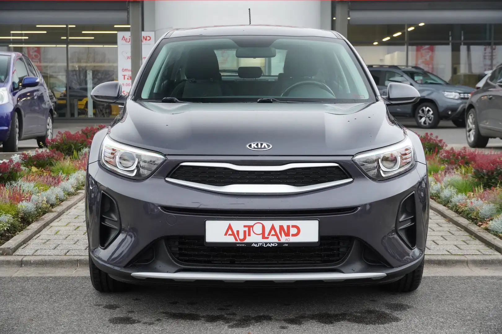 Kia Stonic 1.2 Klima Sitzheizung Lenkradheizung PDC Gris - 2