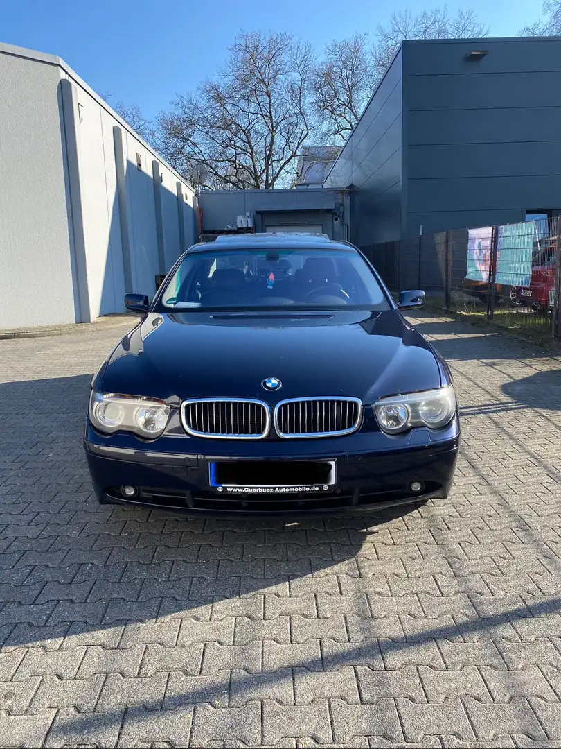 BMW 745 745i plava - 1