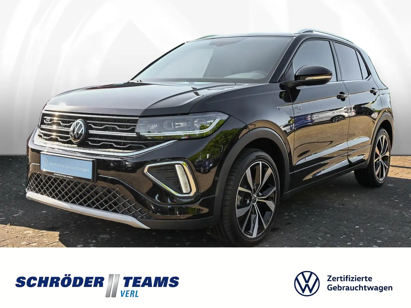 Volkswagen T-Cross 1.5 l TSI DSG R-line Negro - 1