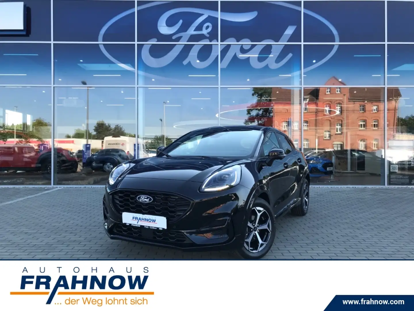Ford Puma 1.0 EcoBoost MHEV ST-Line LED ACC NAVI SHZ Zwart - 1