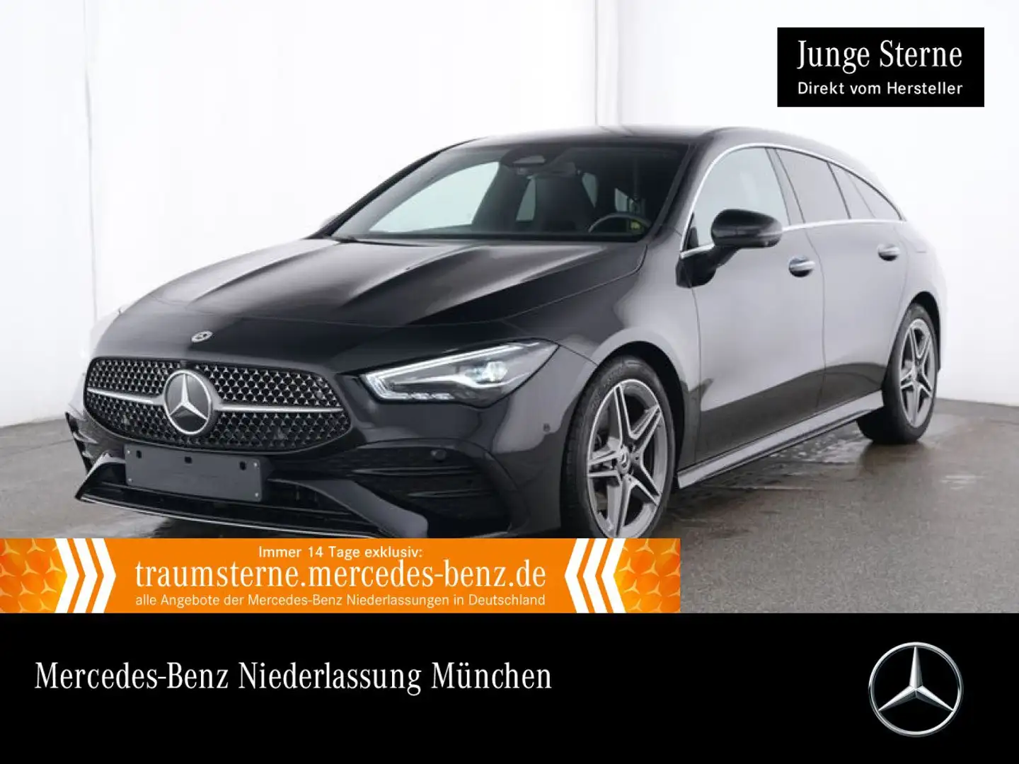 Mercedes-Benz CLA 180 AMG+360°+LED+STHZG+TOTW+KEYLESS+7G Schwarz - 1