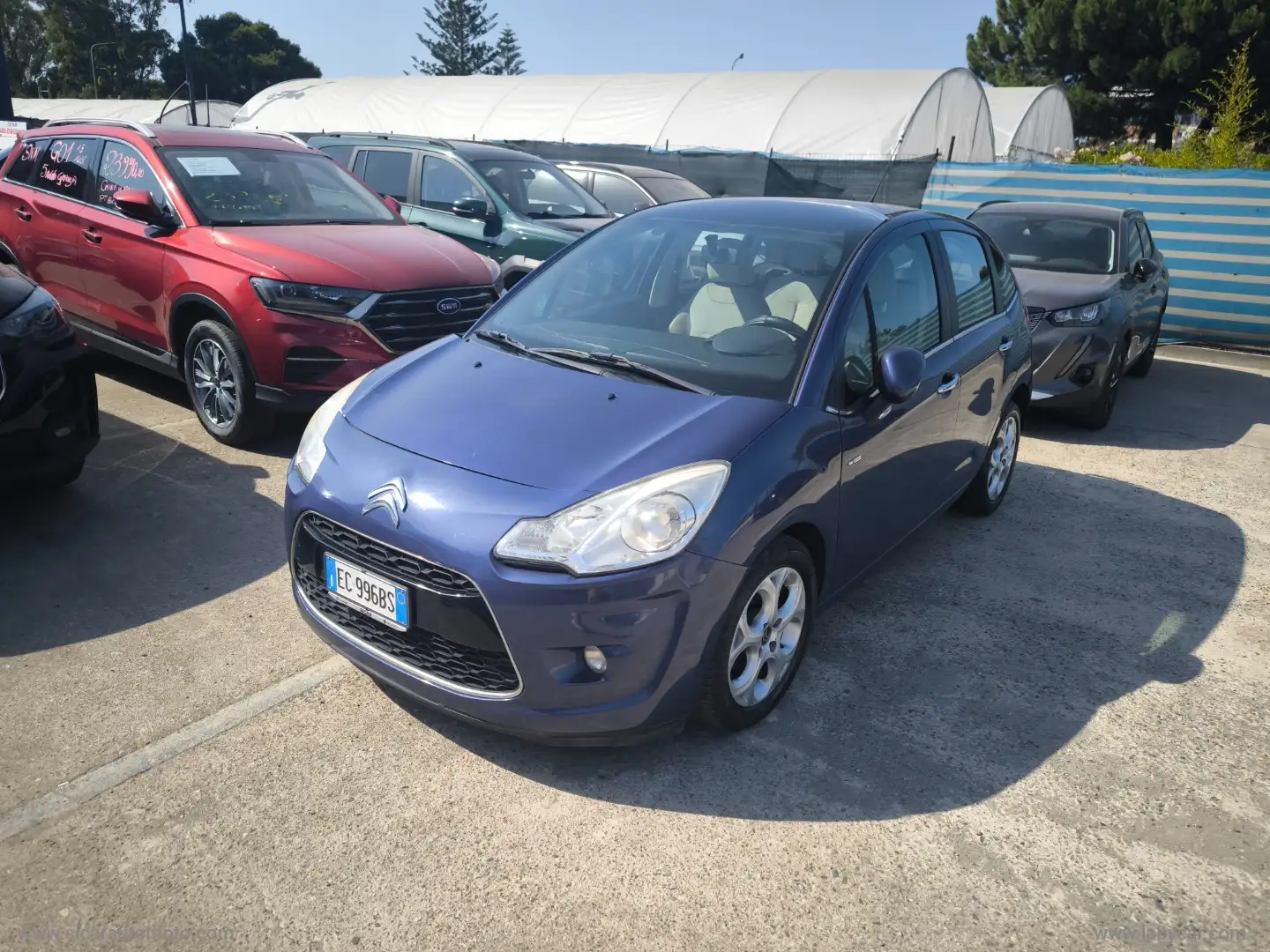 Citroen C3 1.4 HDi 70 Exclusive Burdeos - 1